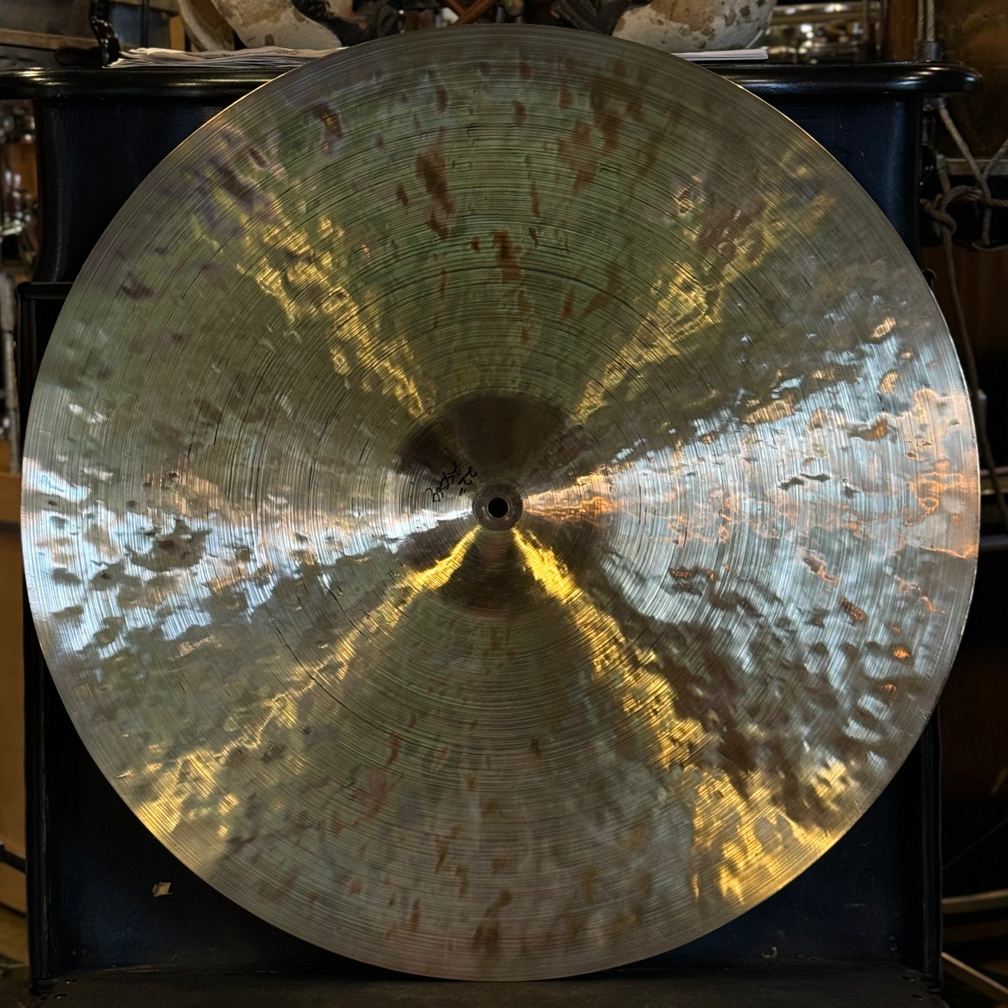 NEW Byrne 22" Quarter Turk Ride Cymbal w/ Three Hammer Pockets - 2506g