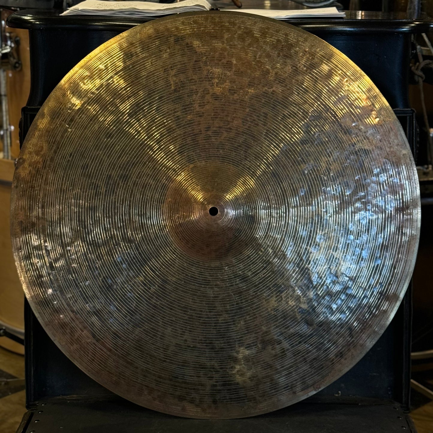 NEW Byrne 22" Quarter Turk Ride Cymbal w/ Three Hammer Pockets - 2506g
