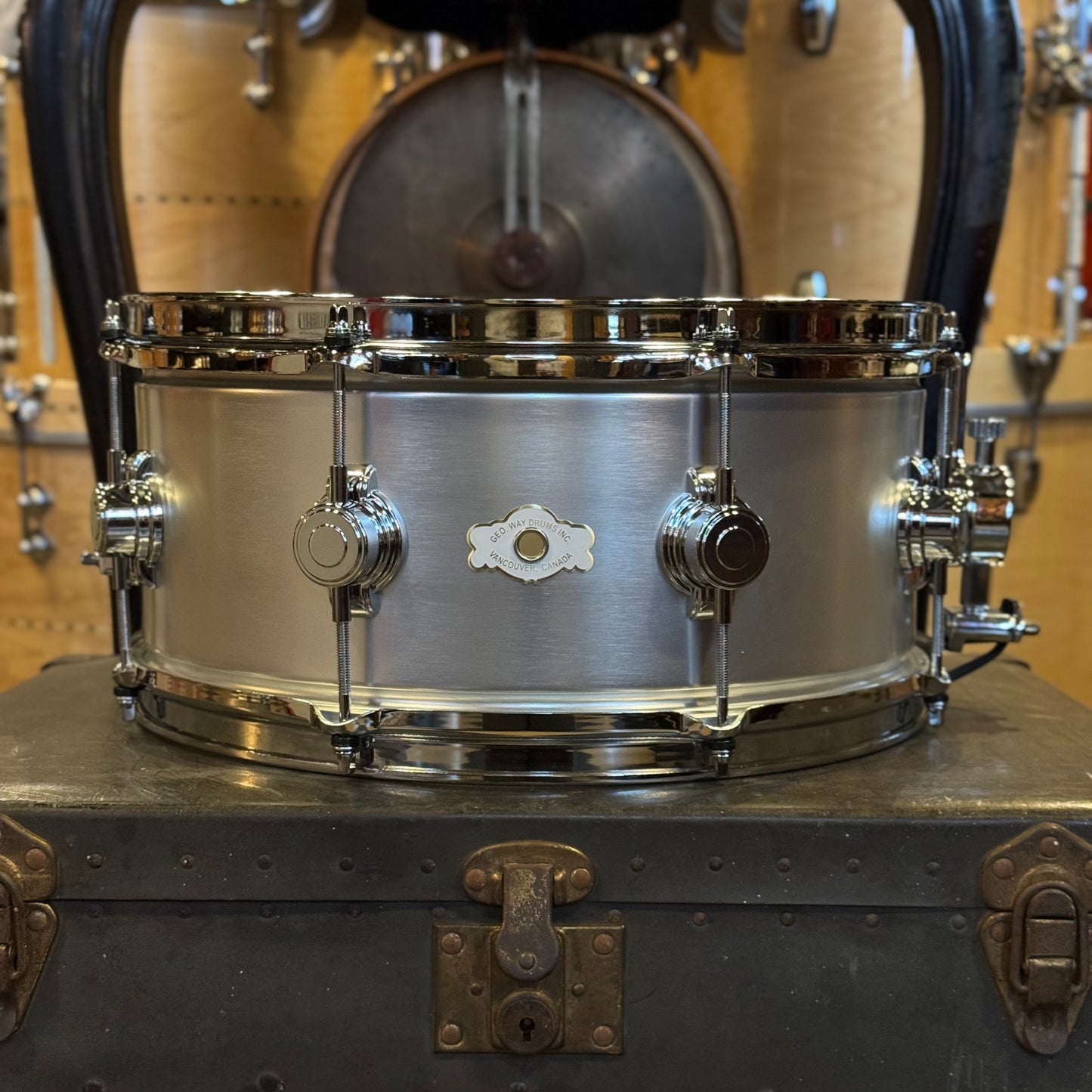 NEW George Way 6.5x14 "Aero" Aluminum Snare Drum