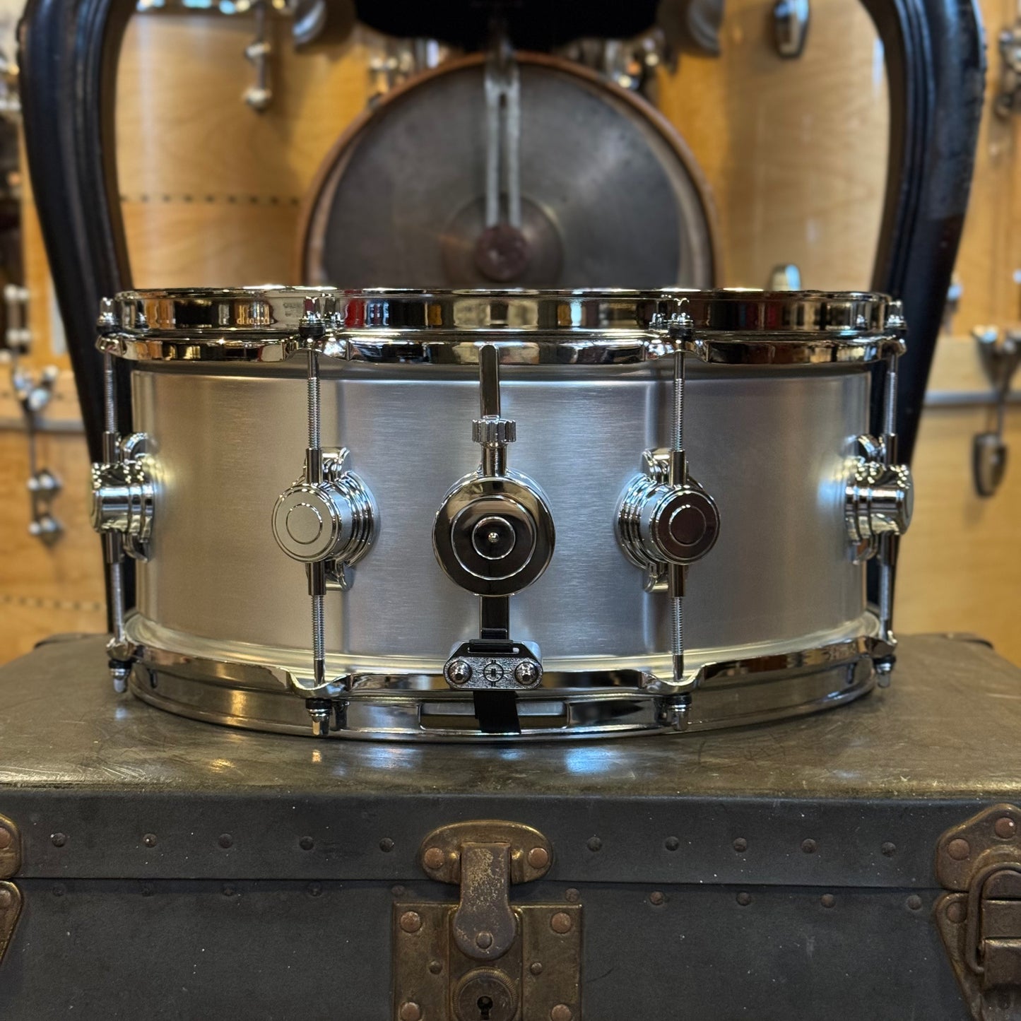 NEW George Way 6.5x14 "Aero" Aluminum Snare Drum