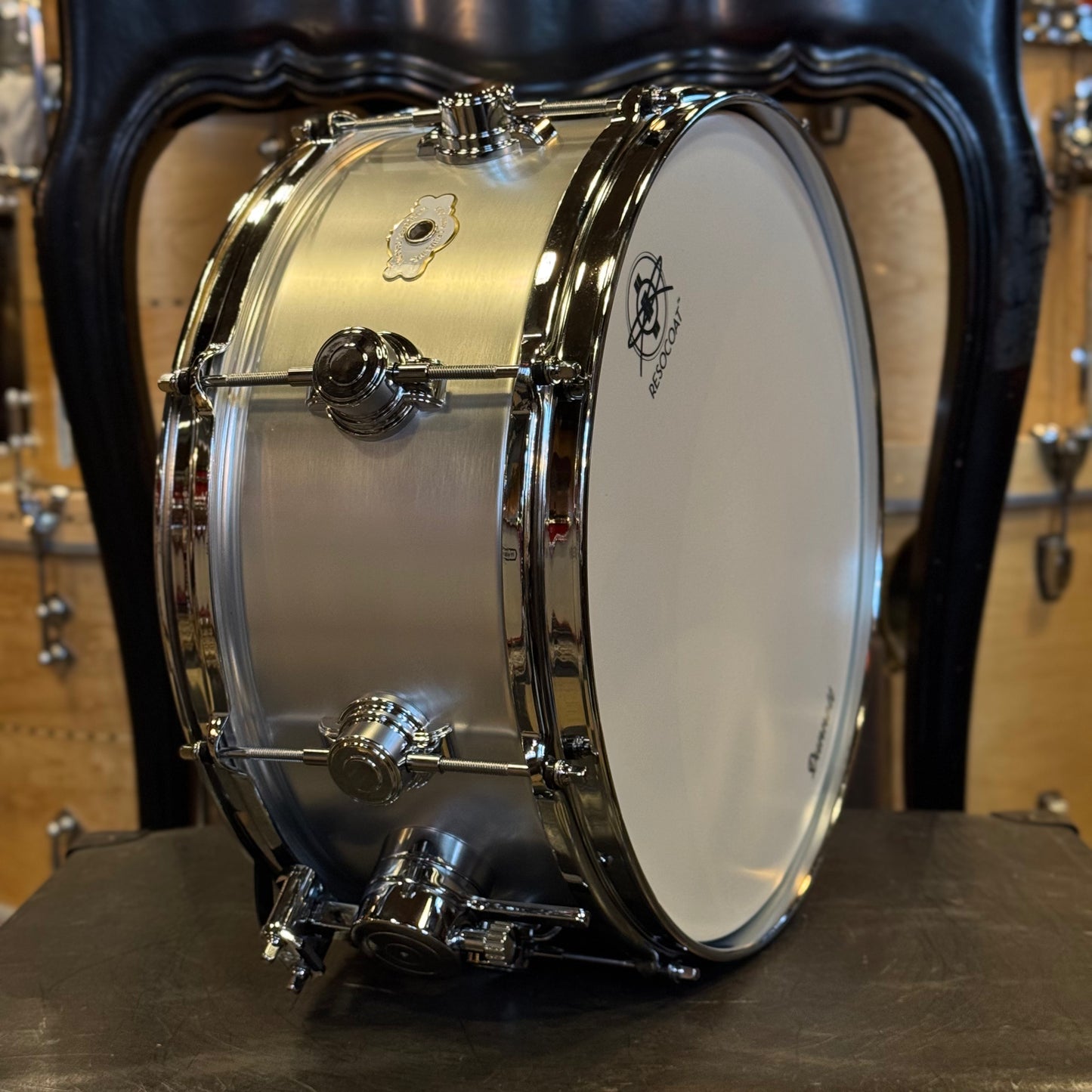 NEW George Way 6.5x14 "Aero" Aluminum Snare Drum