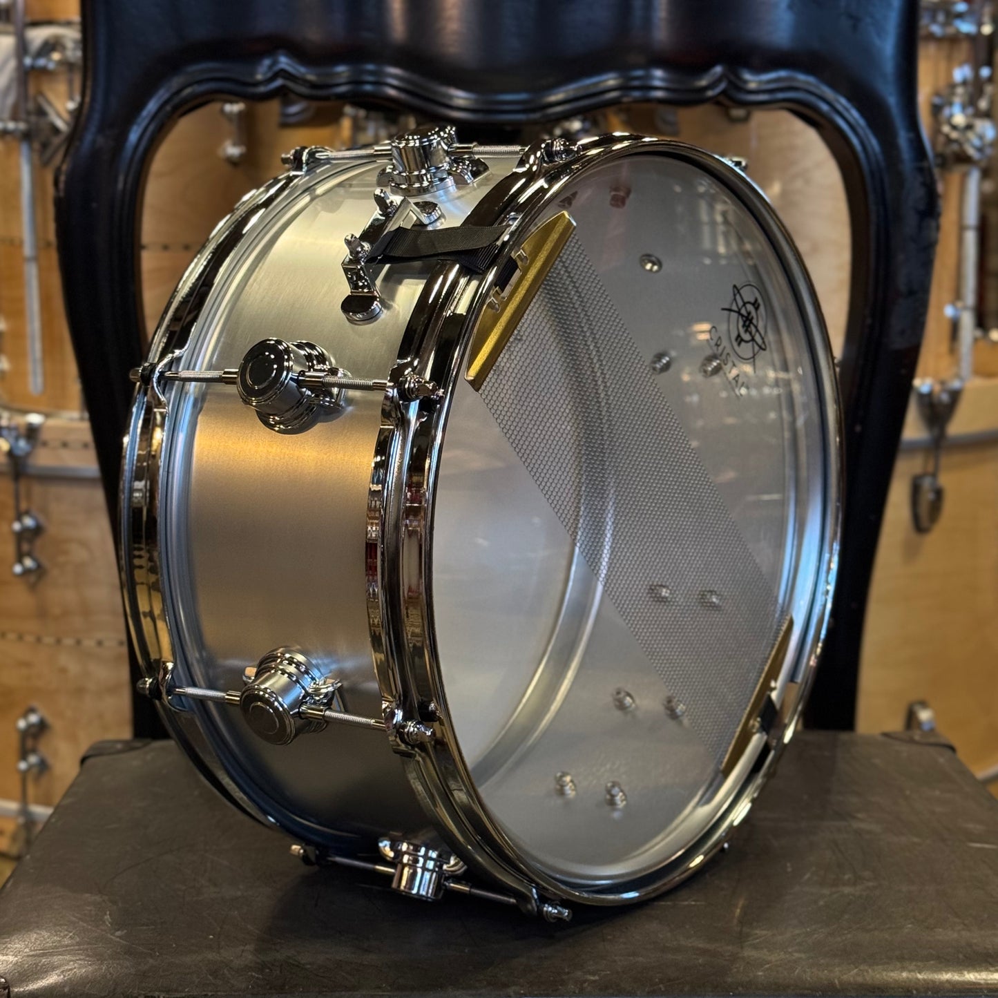 NEW George Way 6.5x14 "Aero" Aluminum Snare Drum