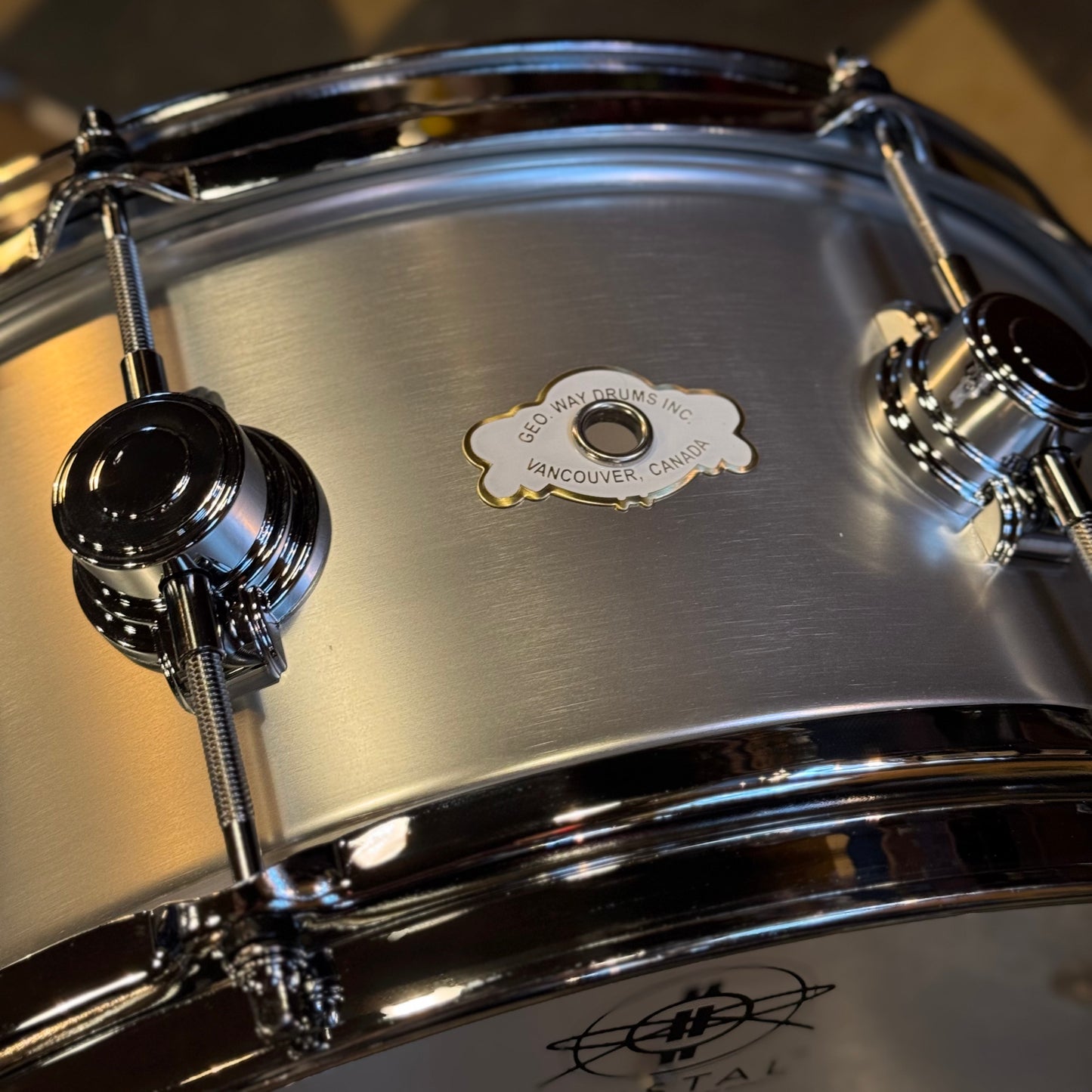 NEW George Way 6.5x14 "Aero" Aluminum Snare Drum
