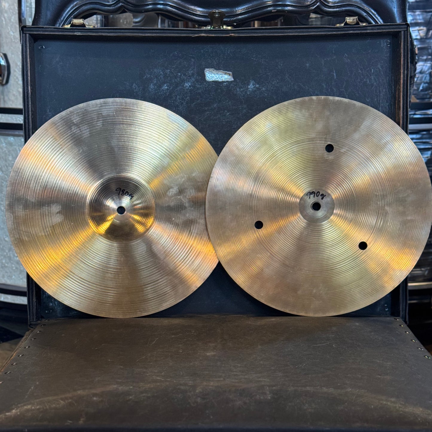 USED Sabian 13" AA Fast Hats - 980/990g