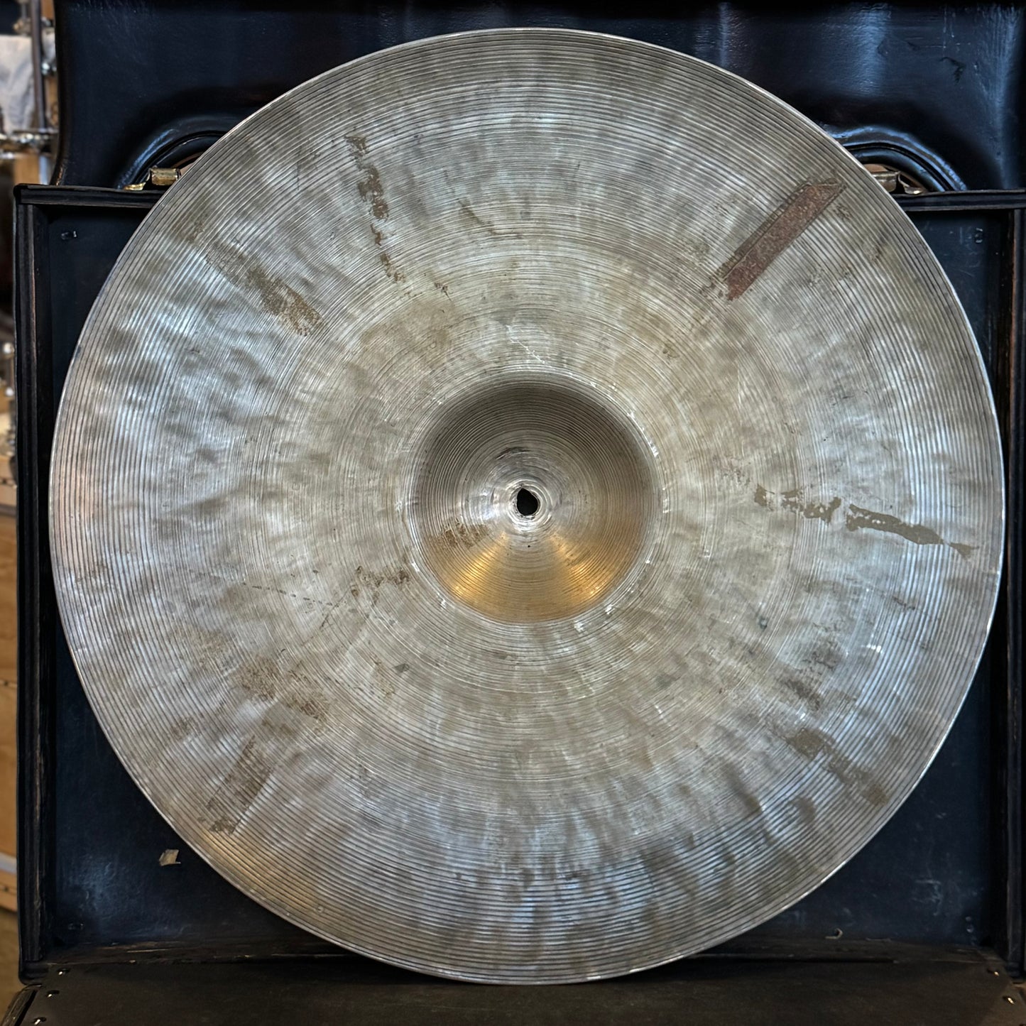 VINTAGE 1960's K. ZIldjian 20" Istanbul Intermediate Stamp - 2396g
