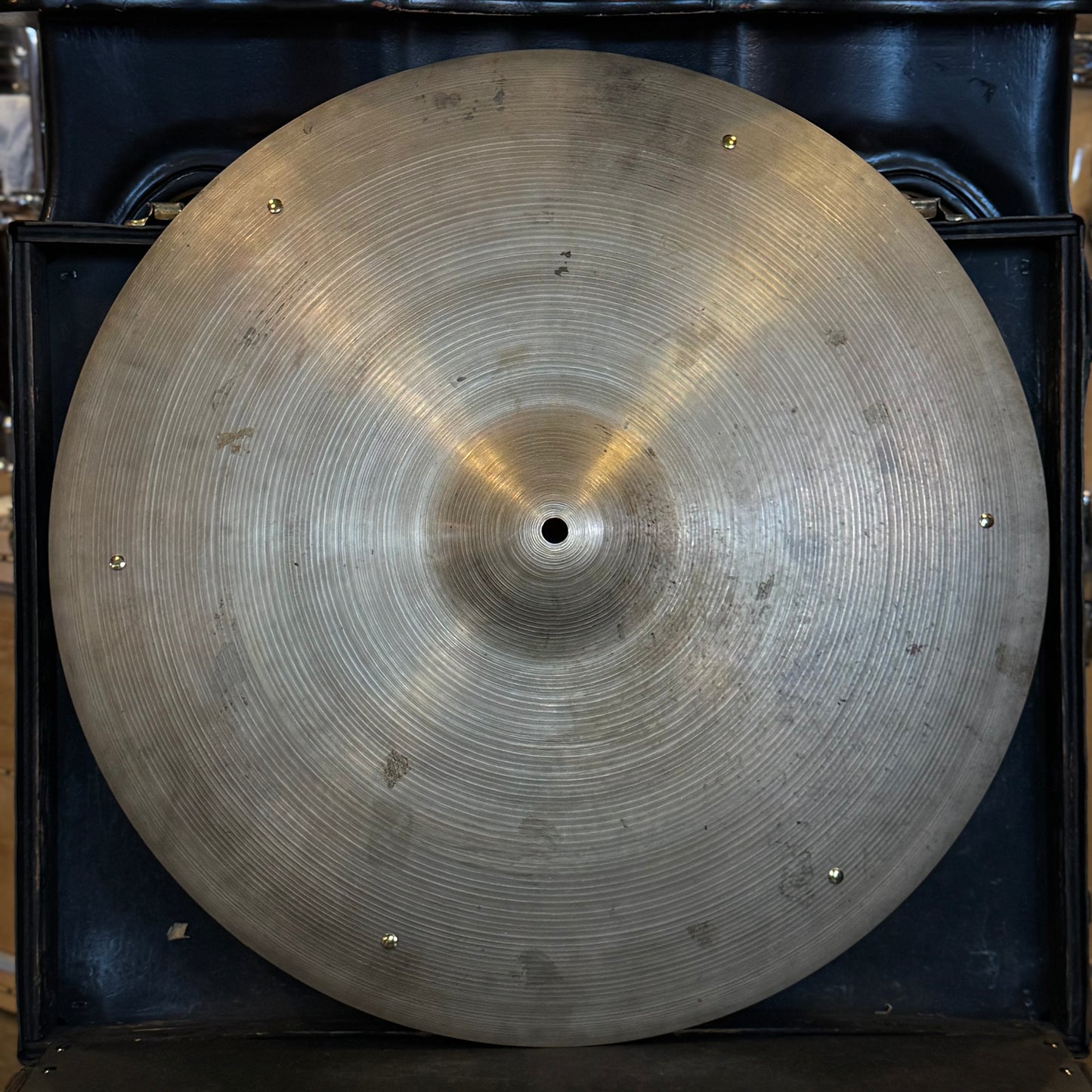 VINTAGE 1960's A. Zildjian 20" Sizzle Ride w/ Six Rivets - 1912g