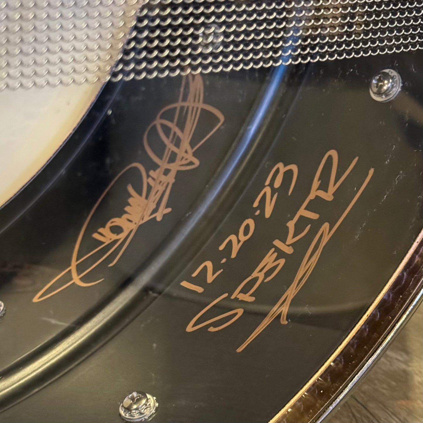 NEW Dunnett 6.5x14 Model 2N Lacquered Bronze Snare Drum w/ Black Interior