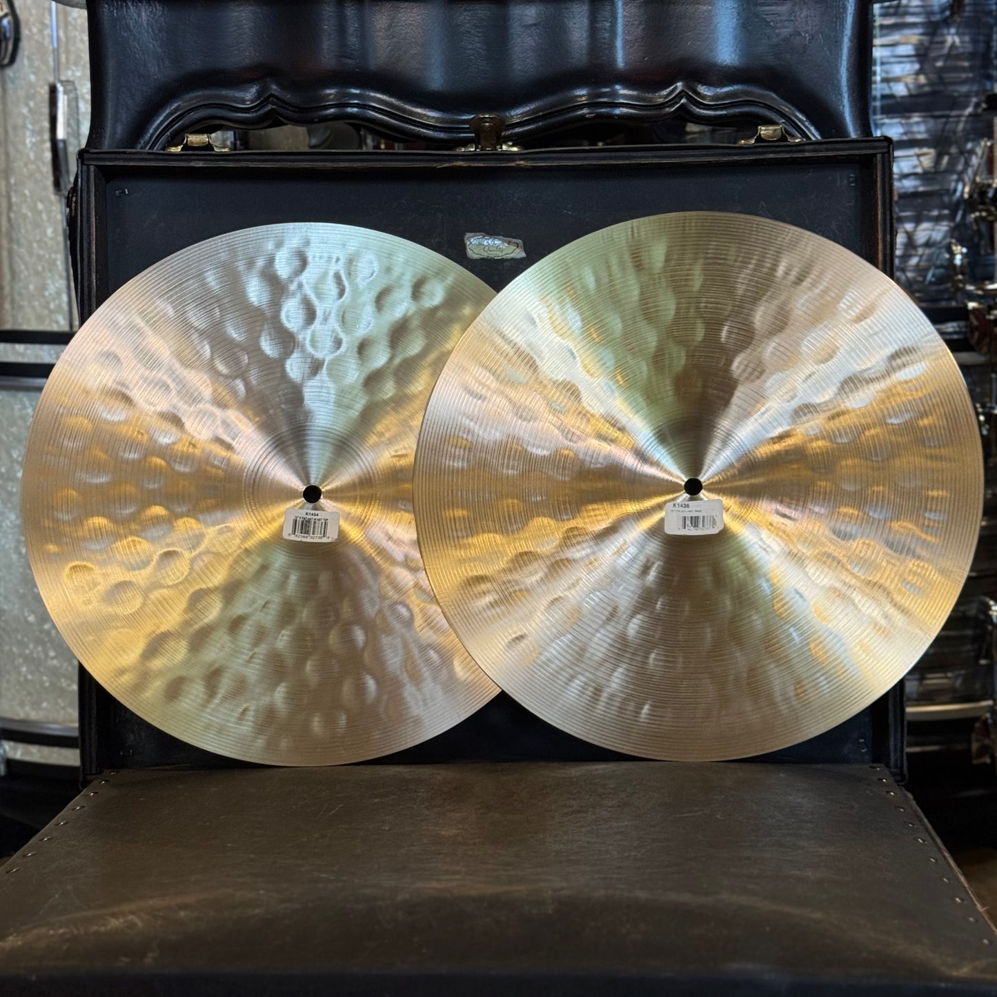 NEW Zildjian 15" K. Zildjian Fat Hats - 1282/1534g