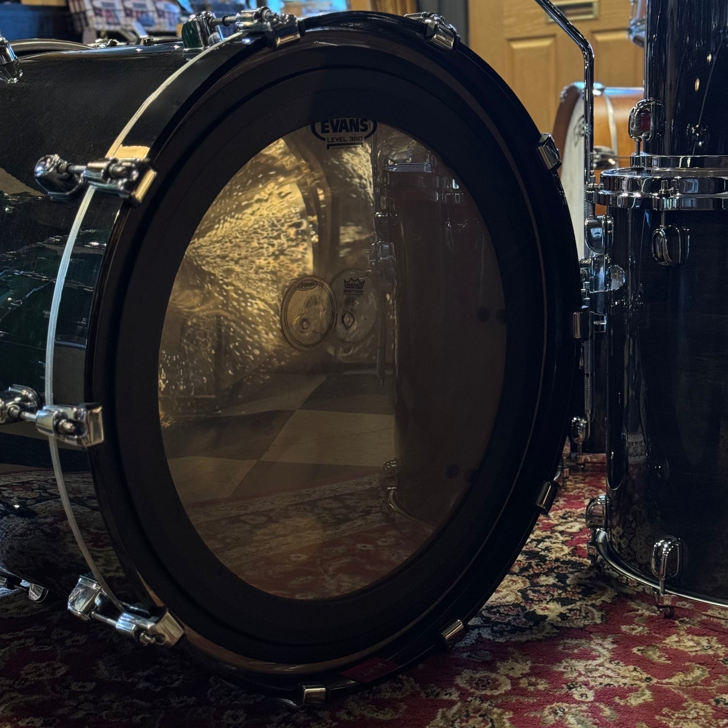 USED Tama Starclassic Maple 6pc in Transparent Black Lacquer - 18x22, 8x8, 8x10, 10x12, 11x13, 16x16