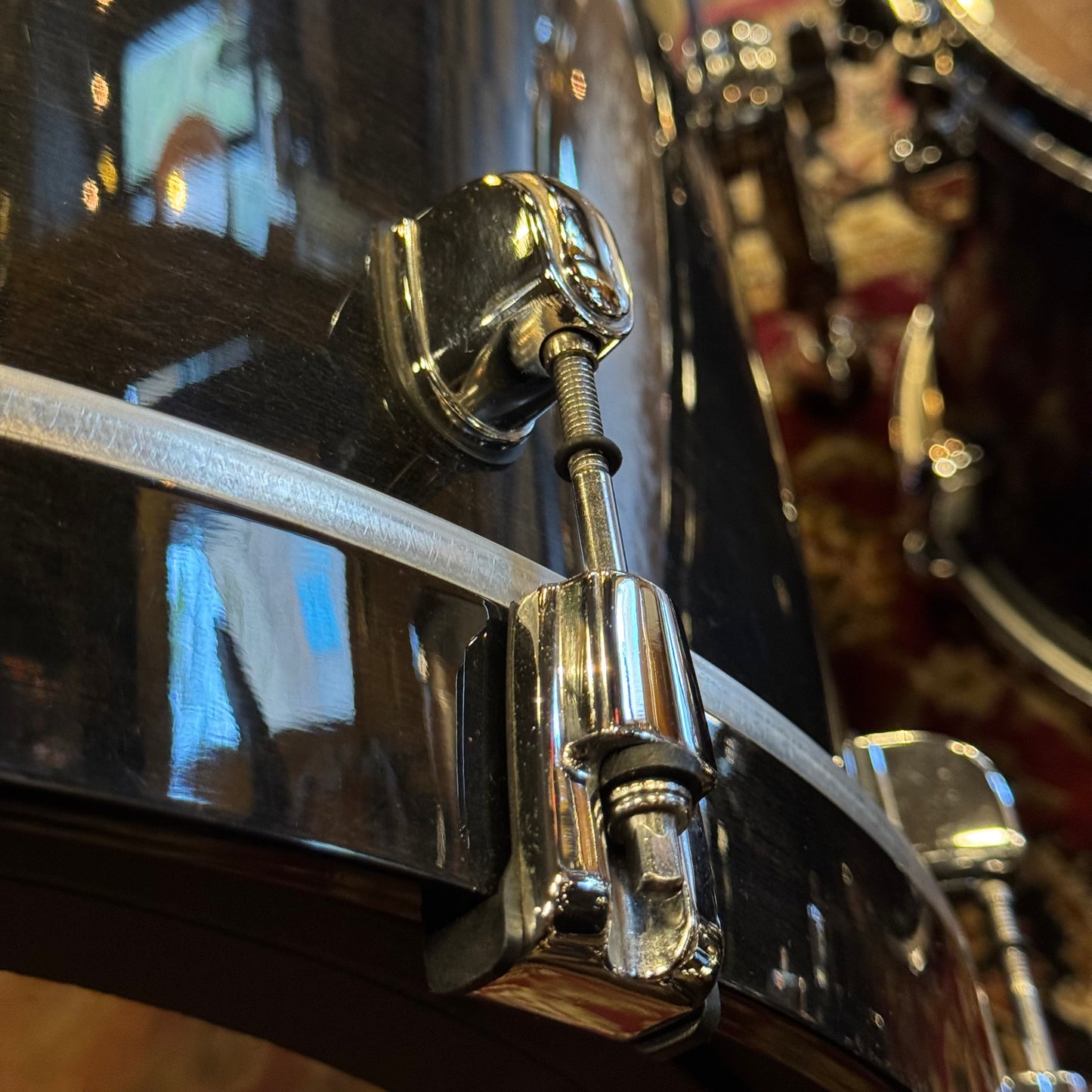 USED Tama Starclassic Maple 6pc in Transparent Black Lacquer - 18x22, 8x8, 8x10, 10x12, 11x13, 16x16