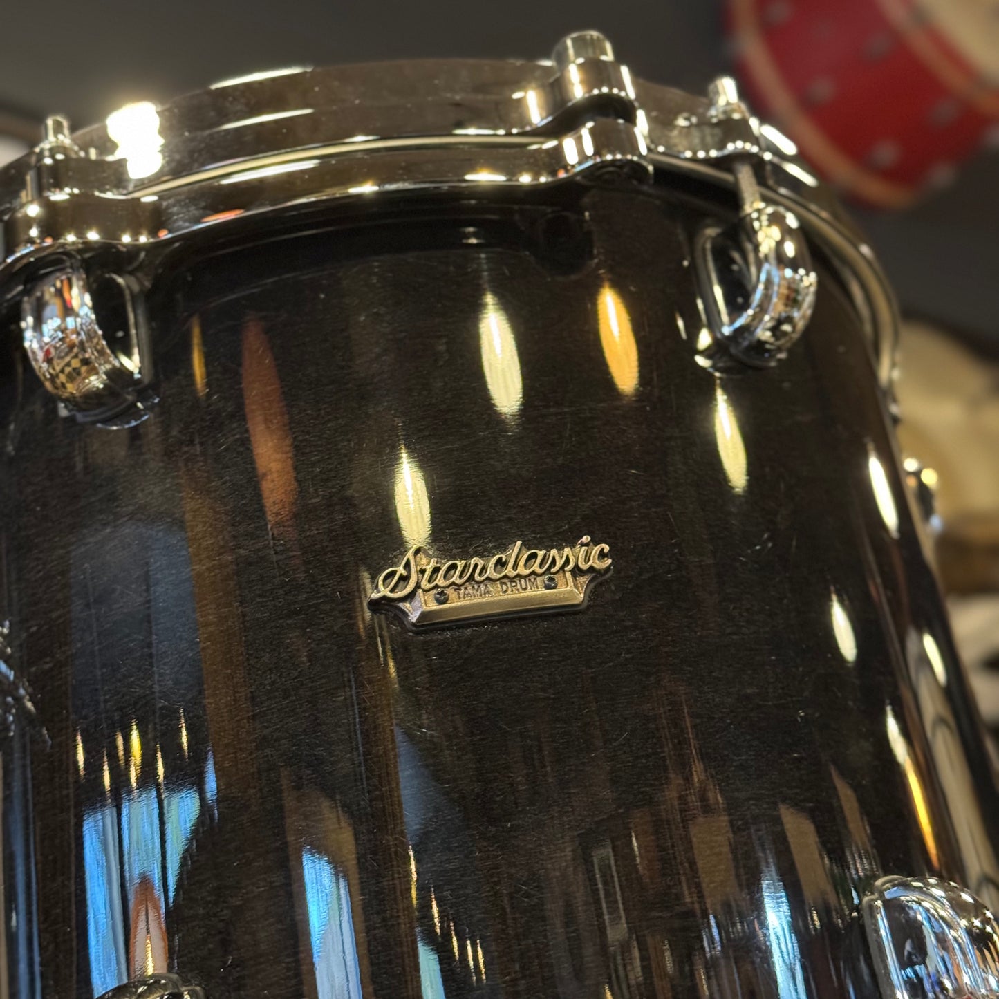 USED Tama Starclassic Maple 6pc in Transparent Black Lacquer - 18x22, 8x8, 8x10, 10x12, 11x13, 16x16