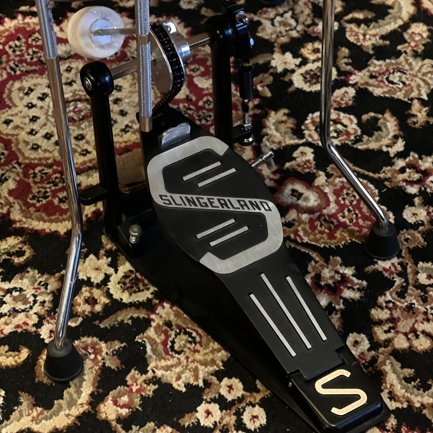 USED Slingerland Expresso Model Cocktail Kit in Silver Sparkle - 16x16, 5x10, 5x10