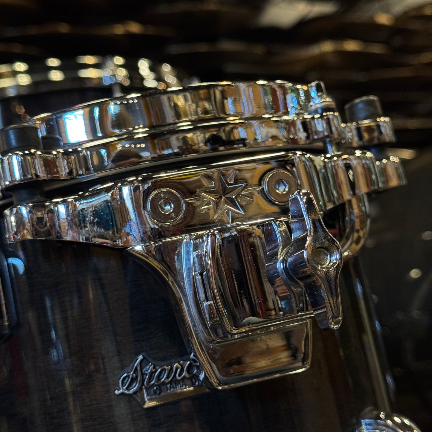 USED Tama Starclassic Maple 6pc in Transparent Black Lacquer - 18x22, 8x8, 8x10, 10x12, 11x13, 16x16
