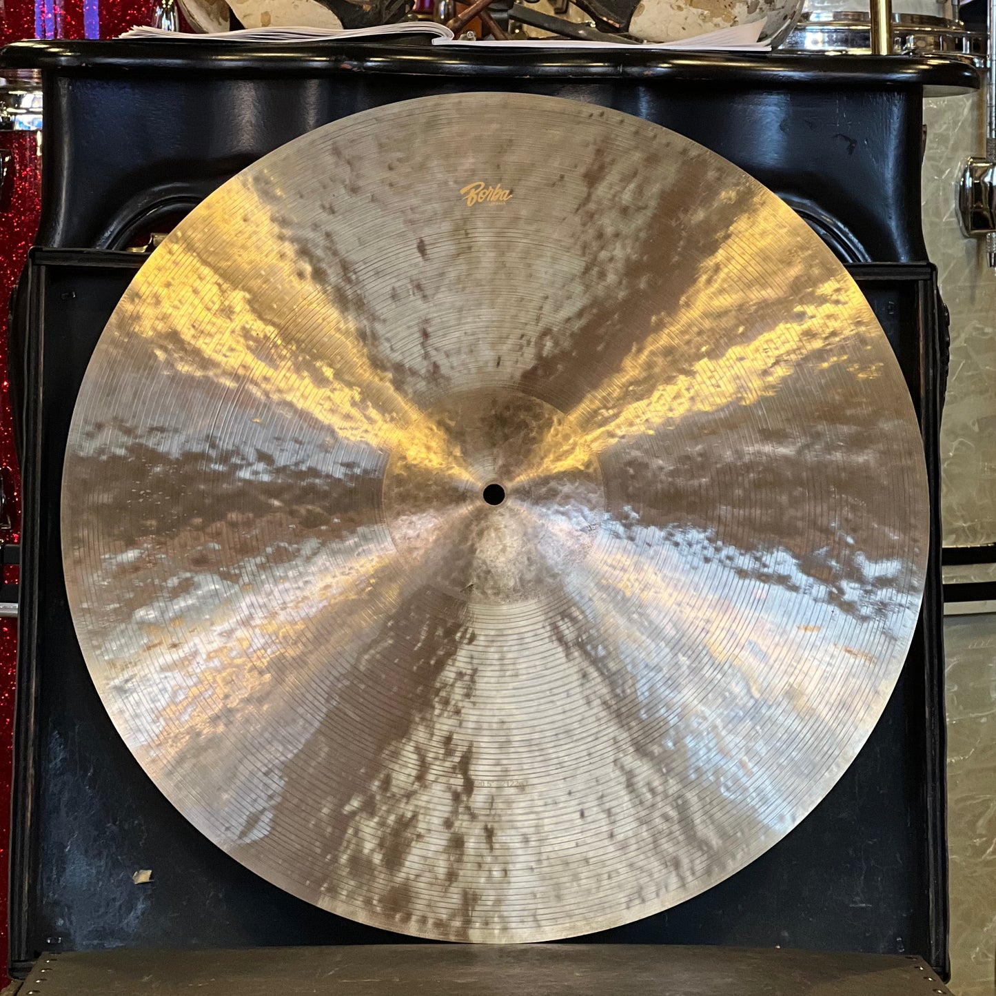 NEW Borba 20.5 Hand Hammered Raw Bell Ride Cymbal - 2122g