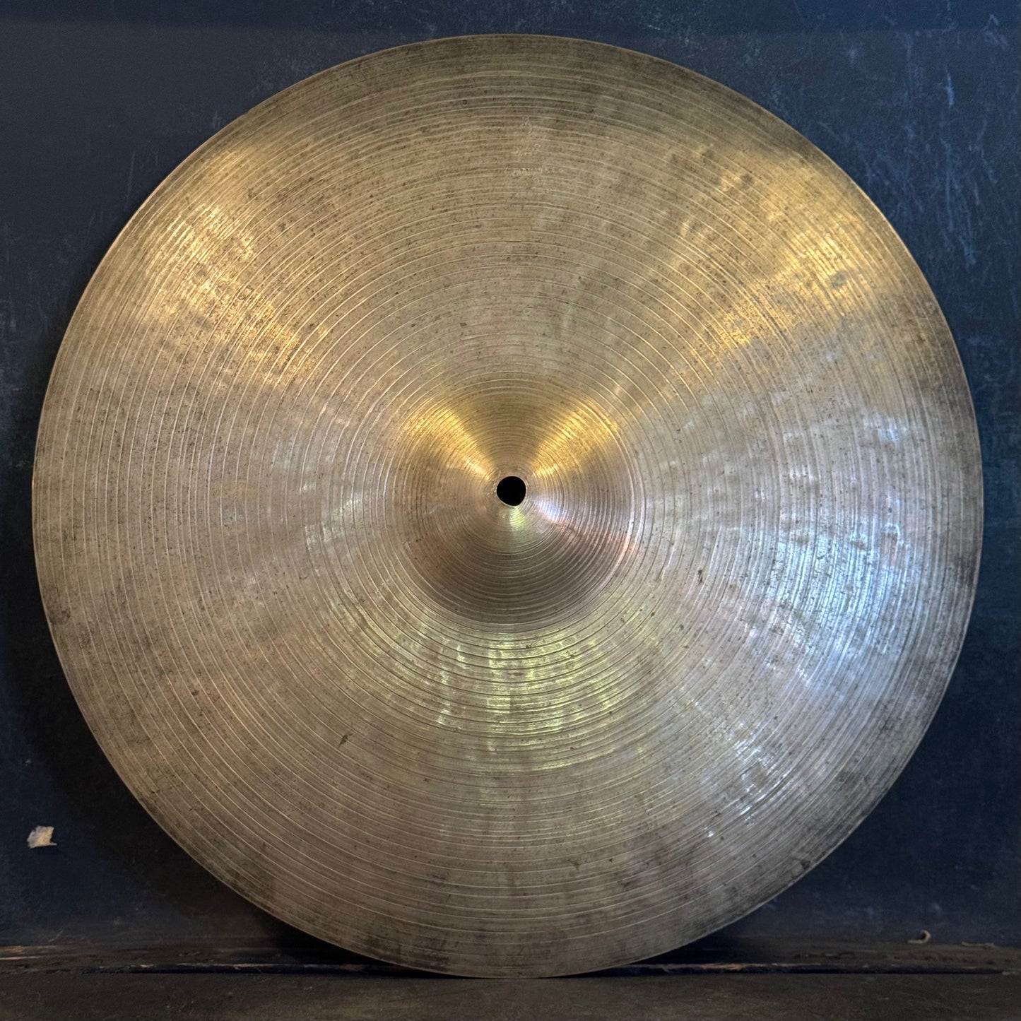 VINTAGE 1960's K. Zildjian Istanbul 15" Intermediate Stamp - 1026g