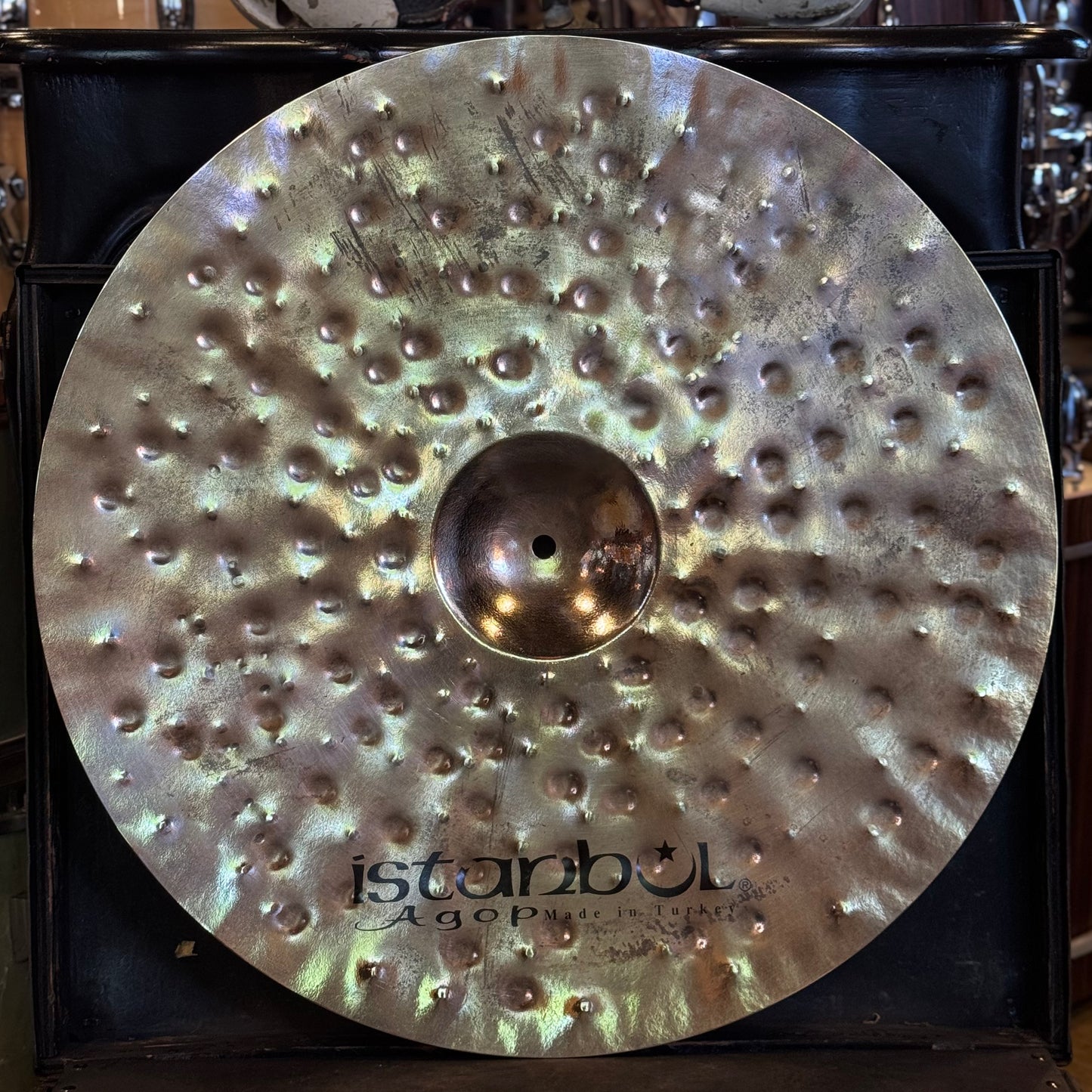 NEW Istanbul Agop 21" Xist Dry Dark Brilliant Crash Cymbal - 1588g