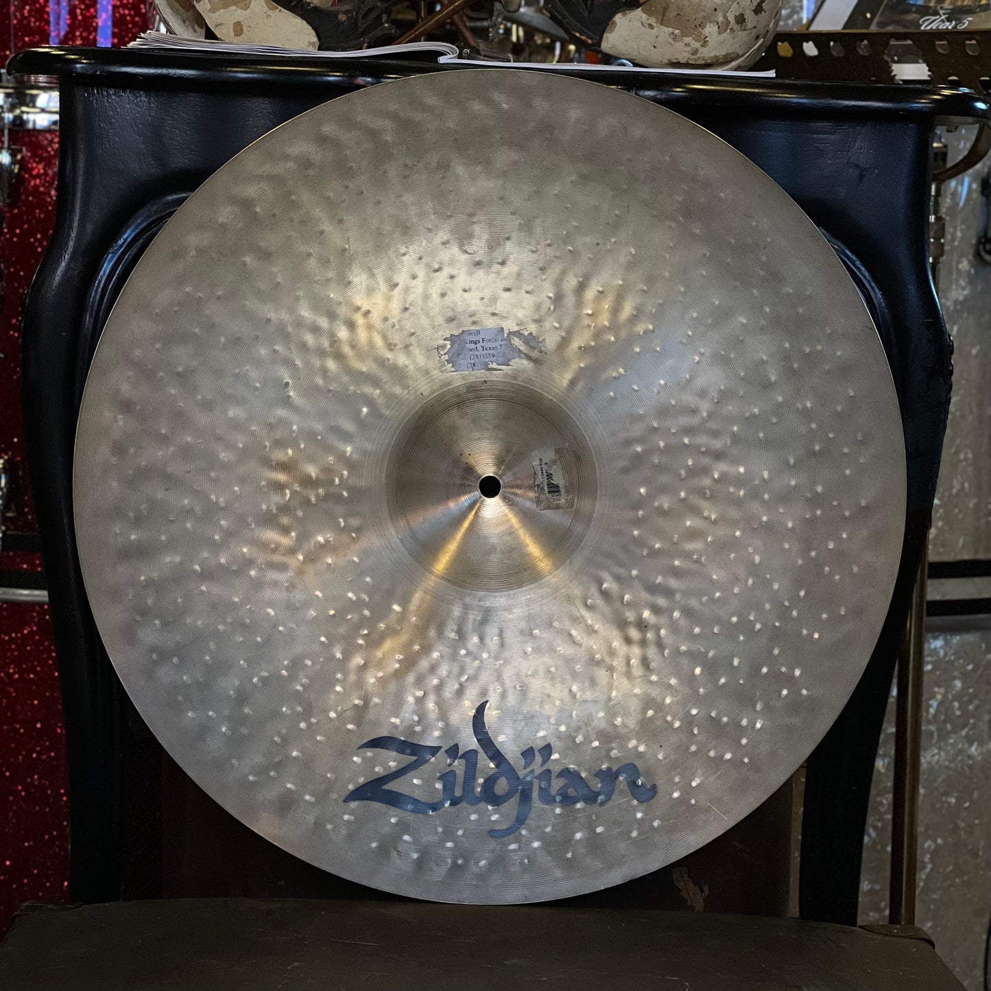 USED Zildjian 20" K Custom Dark Ride Cymbal -