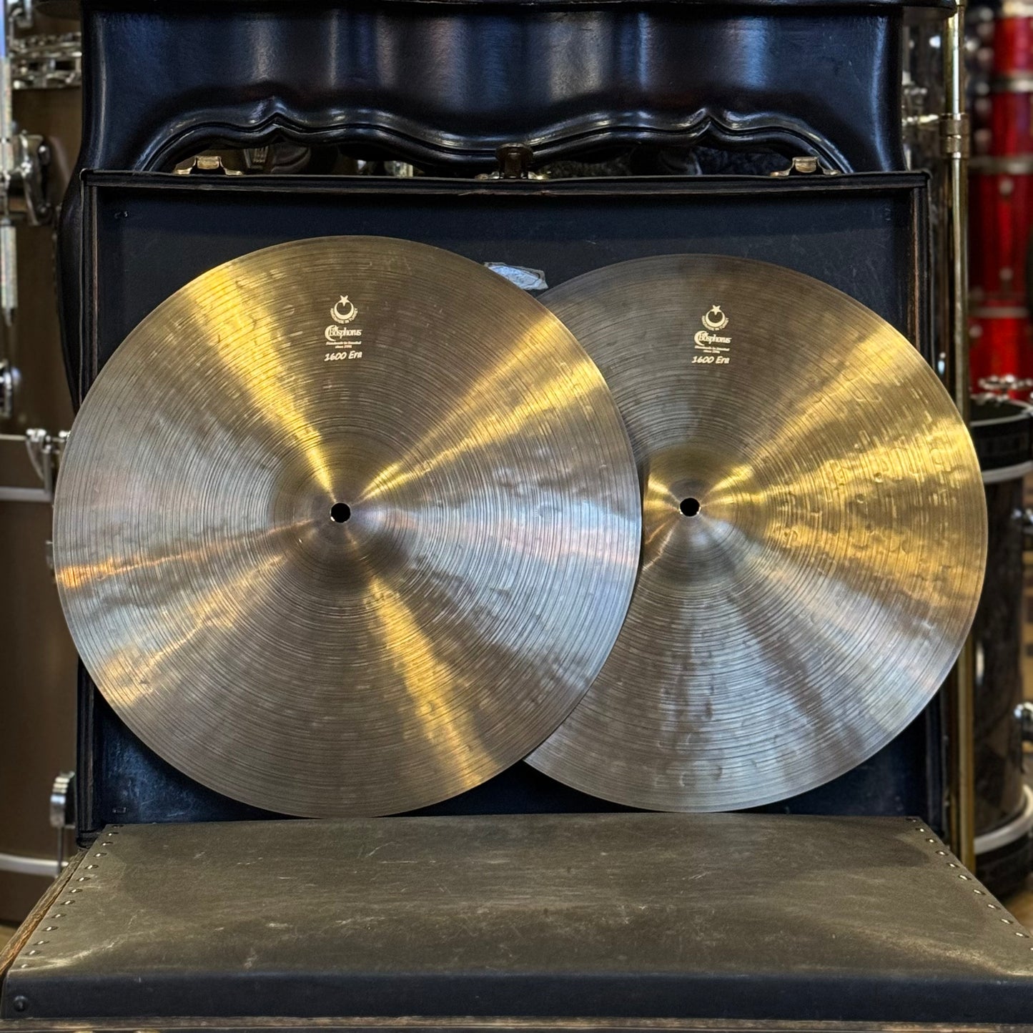 NEW Bosphorus 15" 1600 Era Hi-Hat Cymbals - 1014/1238g