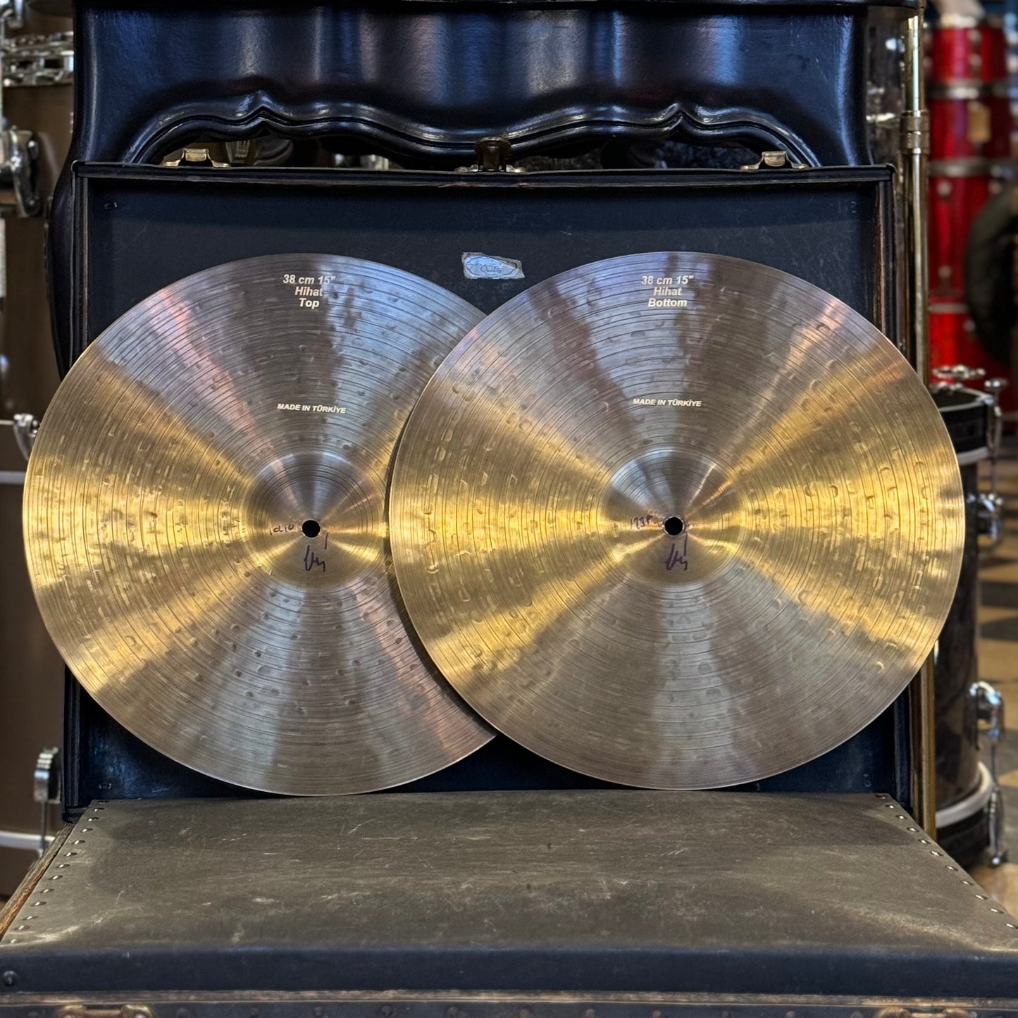 NEW Bosphorus 15" 1600 Era Hi-Hat Cymbals - 1014/1238g