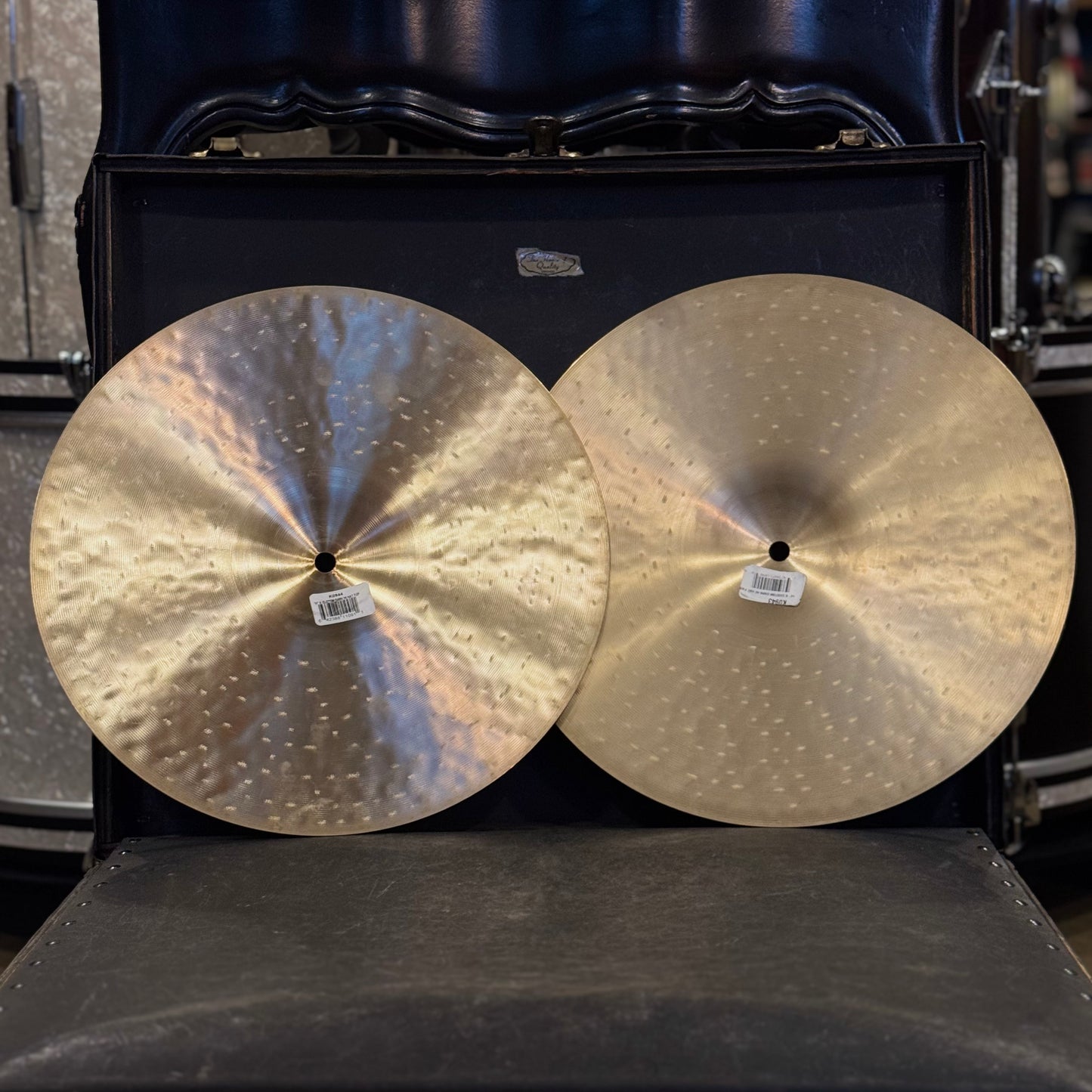 USED Zildjian 14" K Custom Dark Hi-Hats - 1002/1238g
