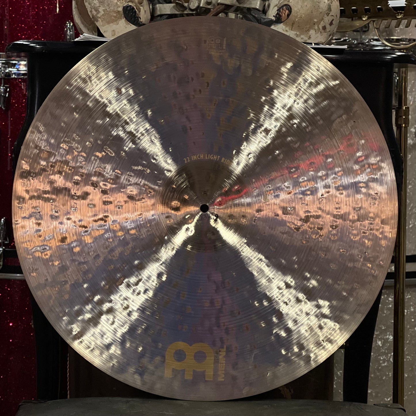 USED Meinl 22" Byzance Foundry Reserve Light Ride Cymbal - 2325g