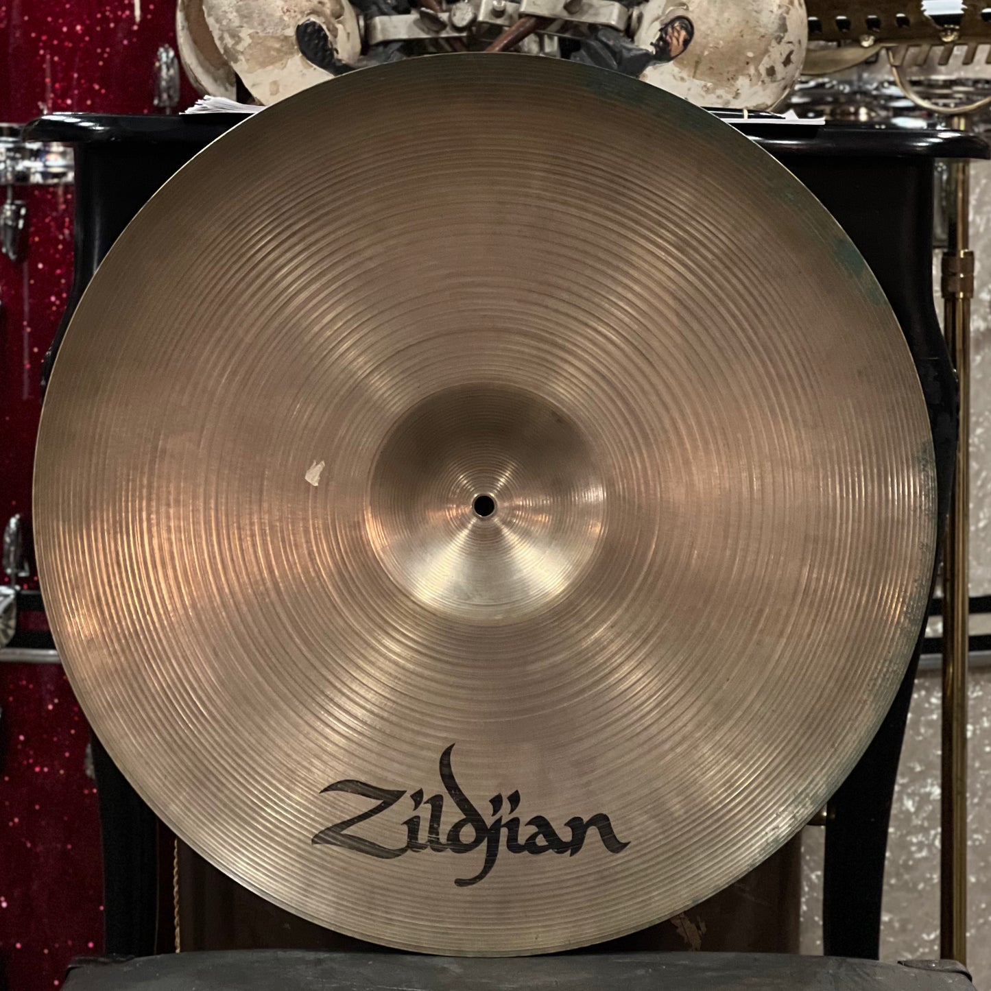 USED Zildjian 22" A. ZIldjian Ping Ride Cymbal - 3900g