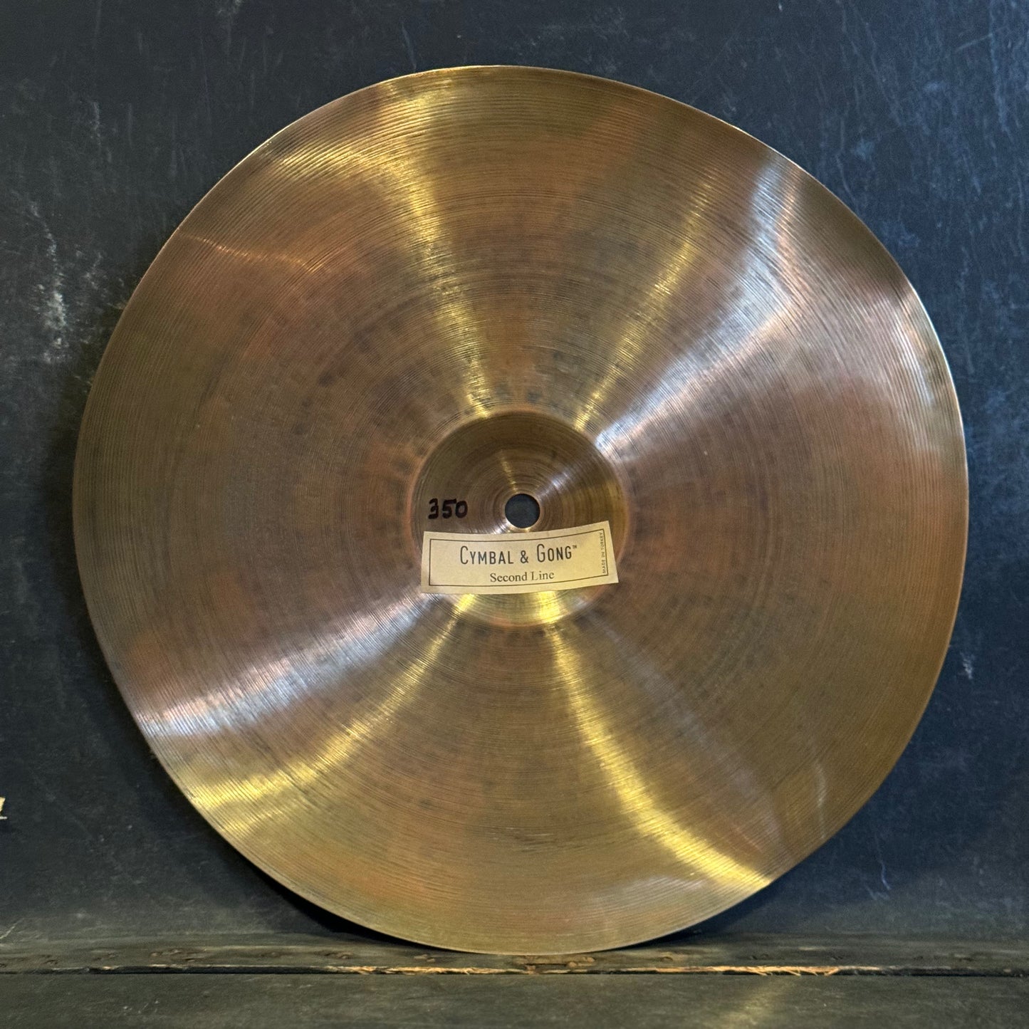 NEW Cymbal & Gong 12" Second Line Splash Cymbal - 350g