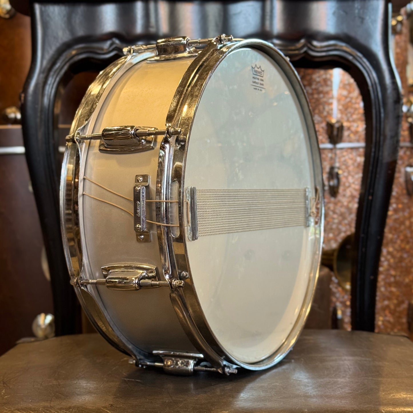 VINTAGE 1970's Ludwig 5x14 Standard Aluminum
