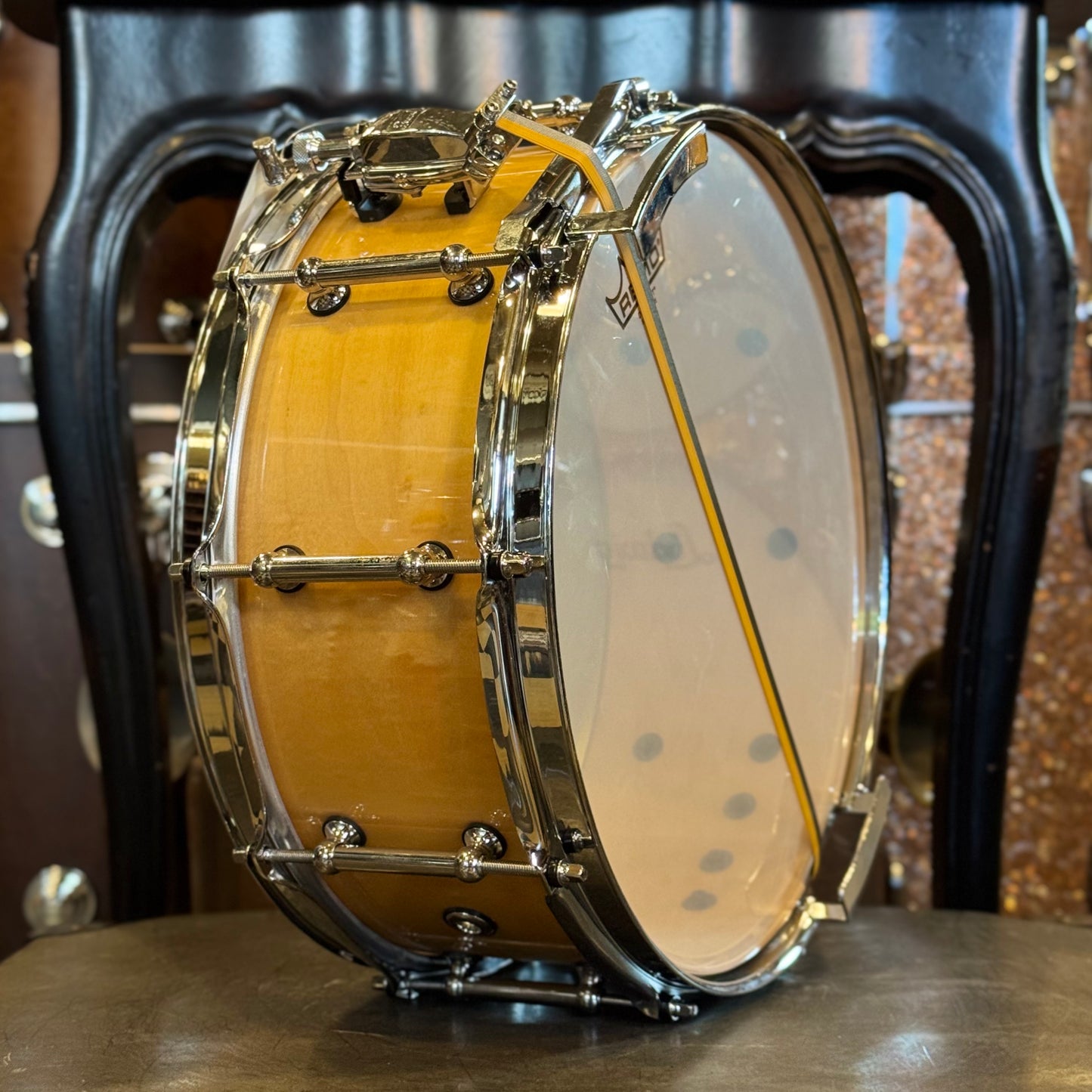 USED 5.5x14 Pearl Concert Series Snare Drum in Natural Gloss