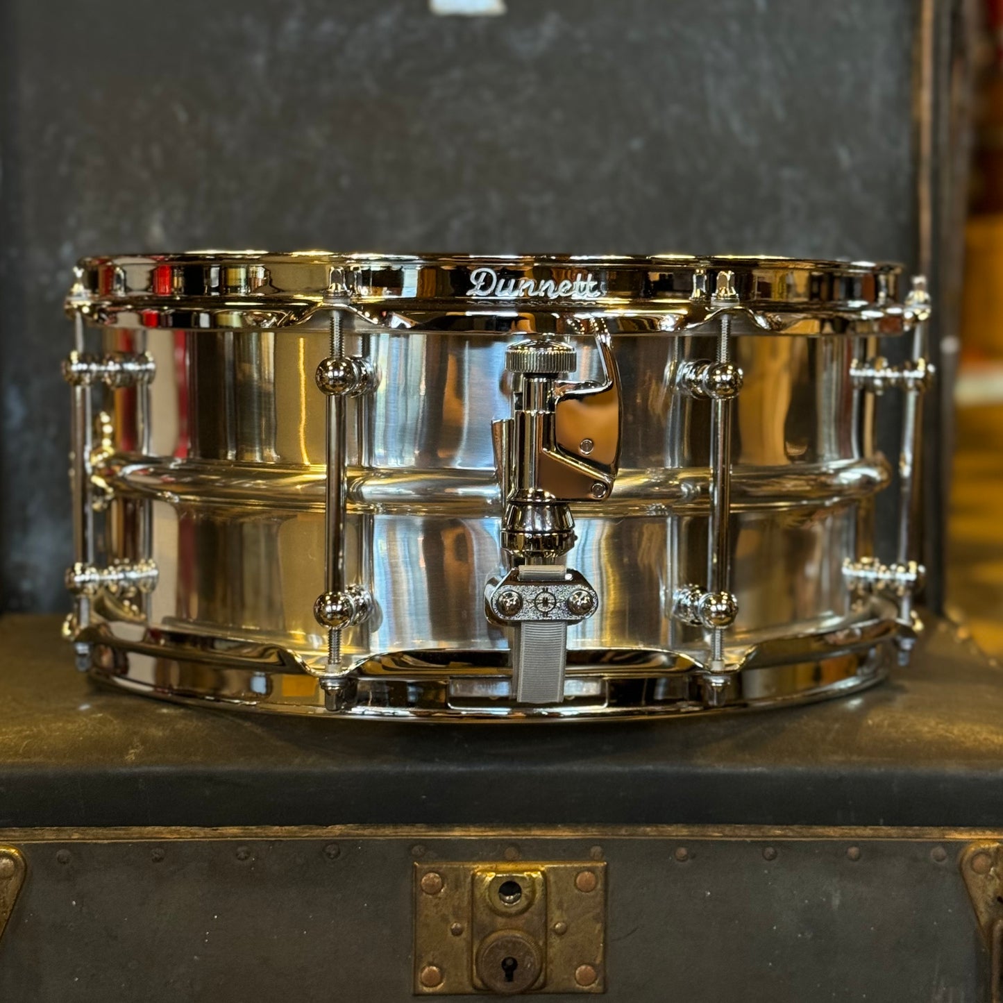 NEW Dunnett 6.5x14 2N Aluminum Snare Drum