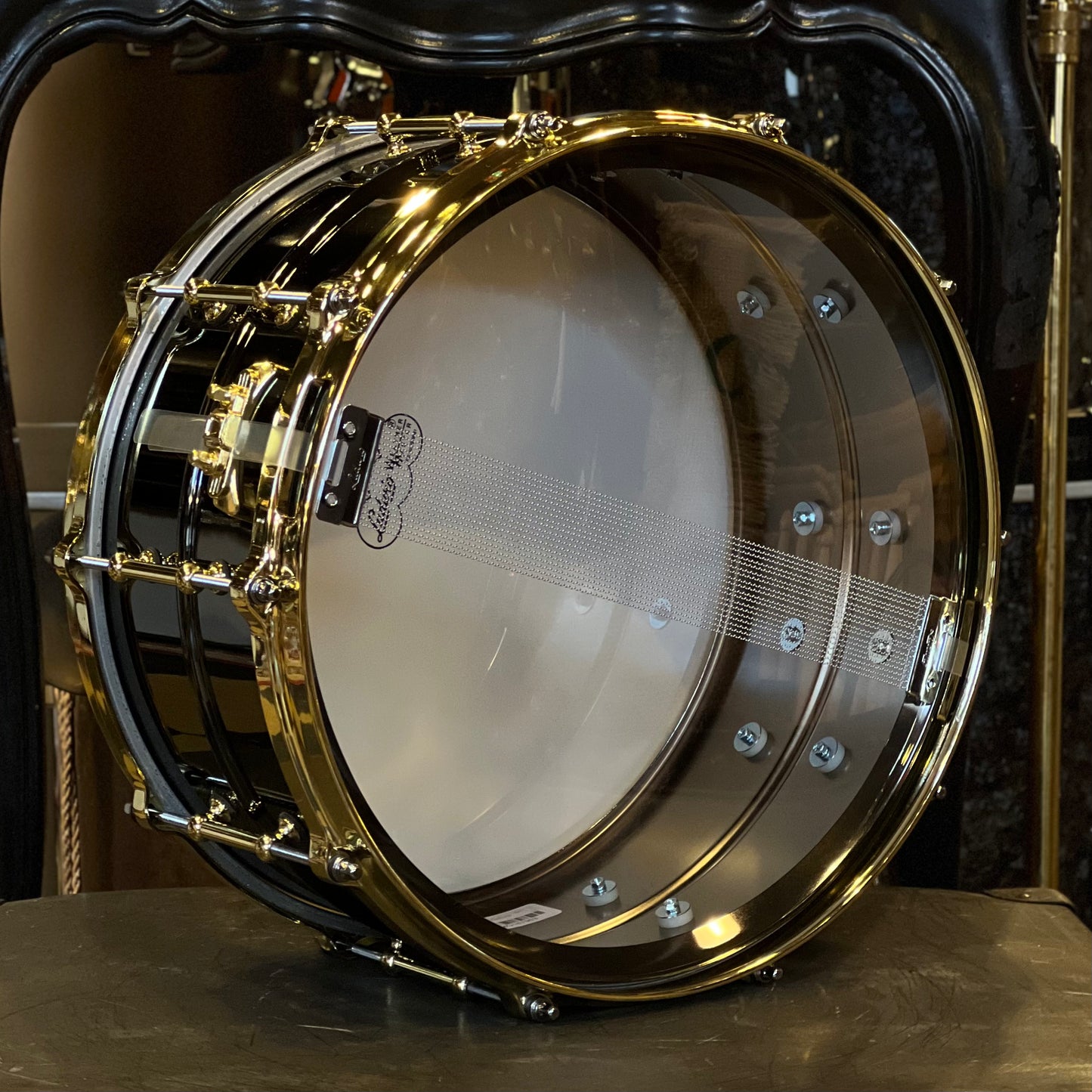 NEW Ludwig 6.5x14 Black Beauty w/ Brass Hardware