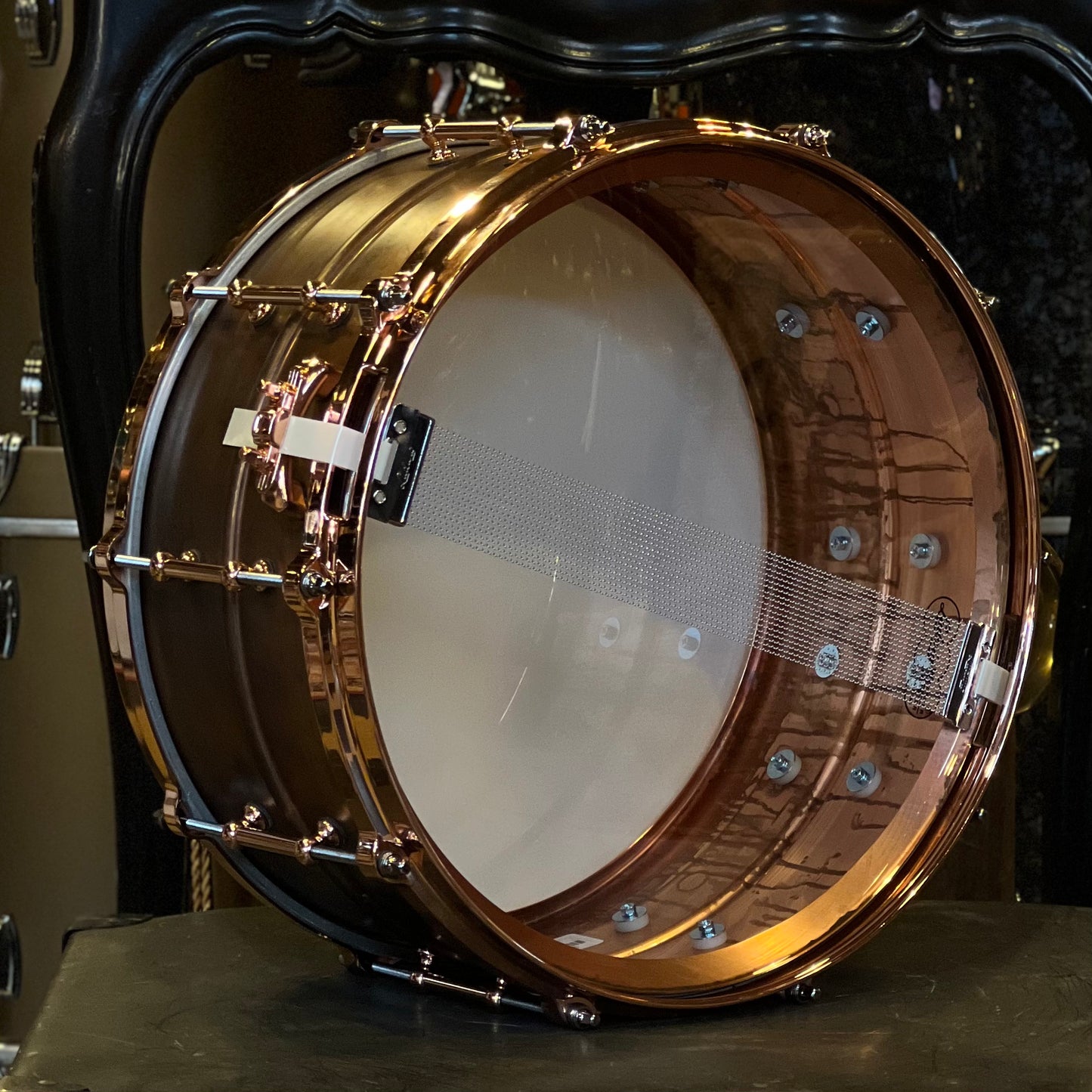 NEW Ludwig 6.5x14 Copper Phonic w/ Natural Patina and Copper Hardware