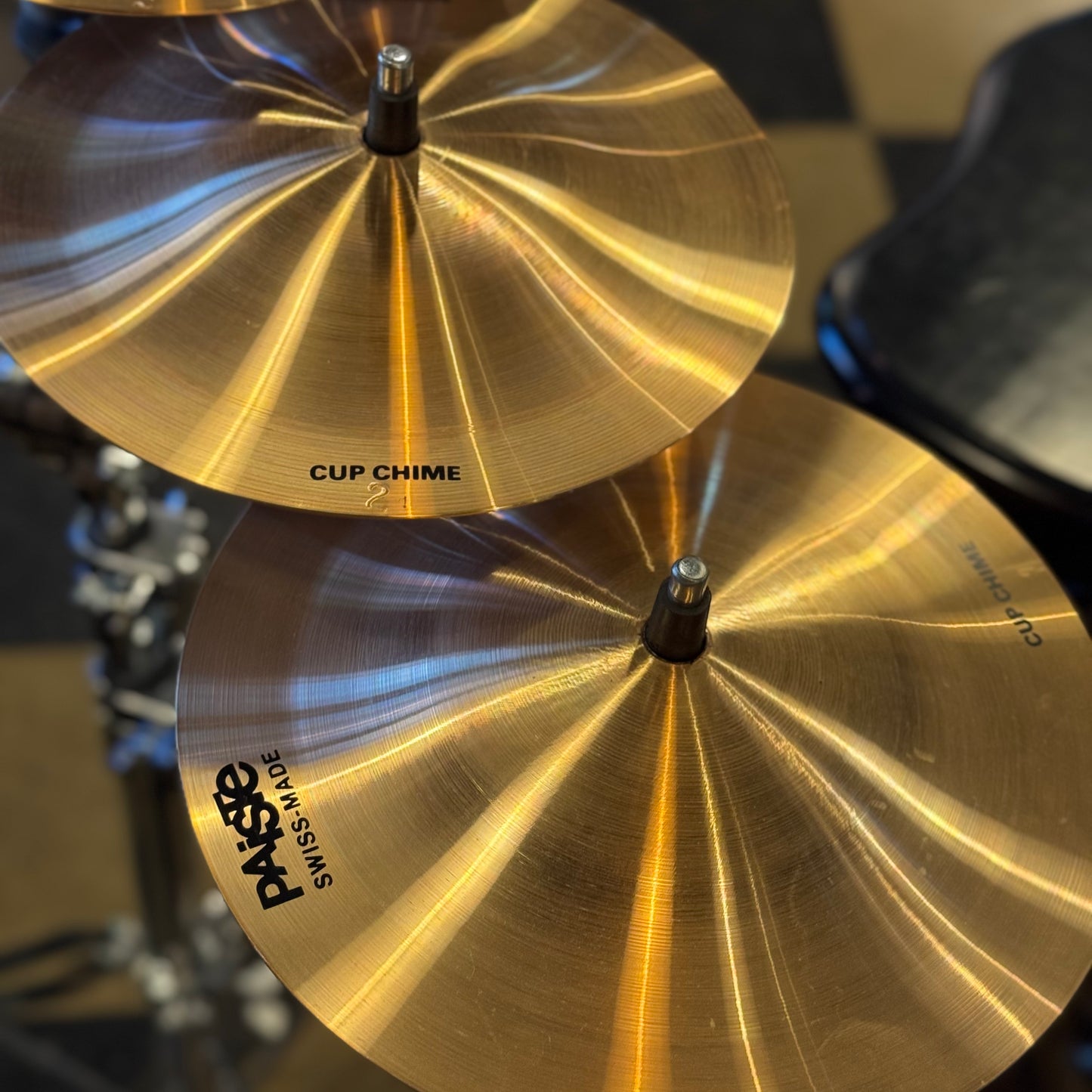 USED Paiste Exotics Cup Chime 7 Piece Set