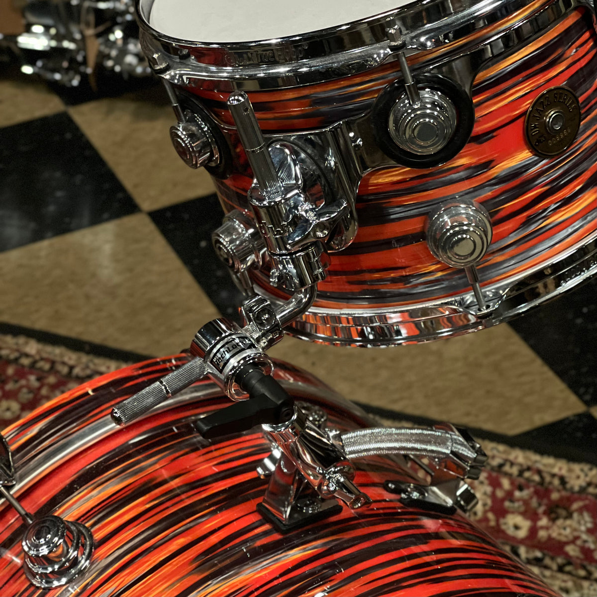 USED DW Collector's Jazz Series Maple/Gum Drum Set in Tiger Oyster 1