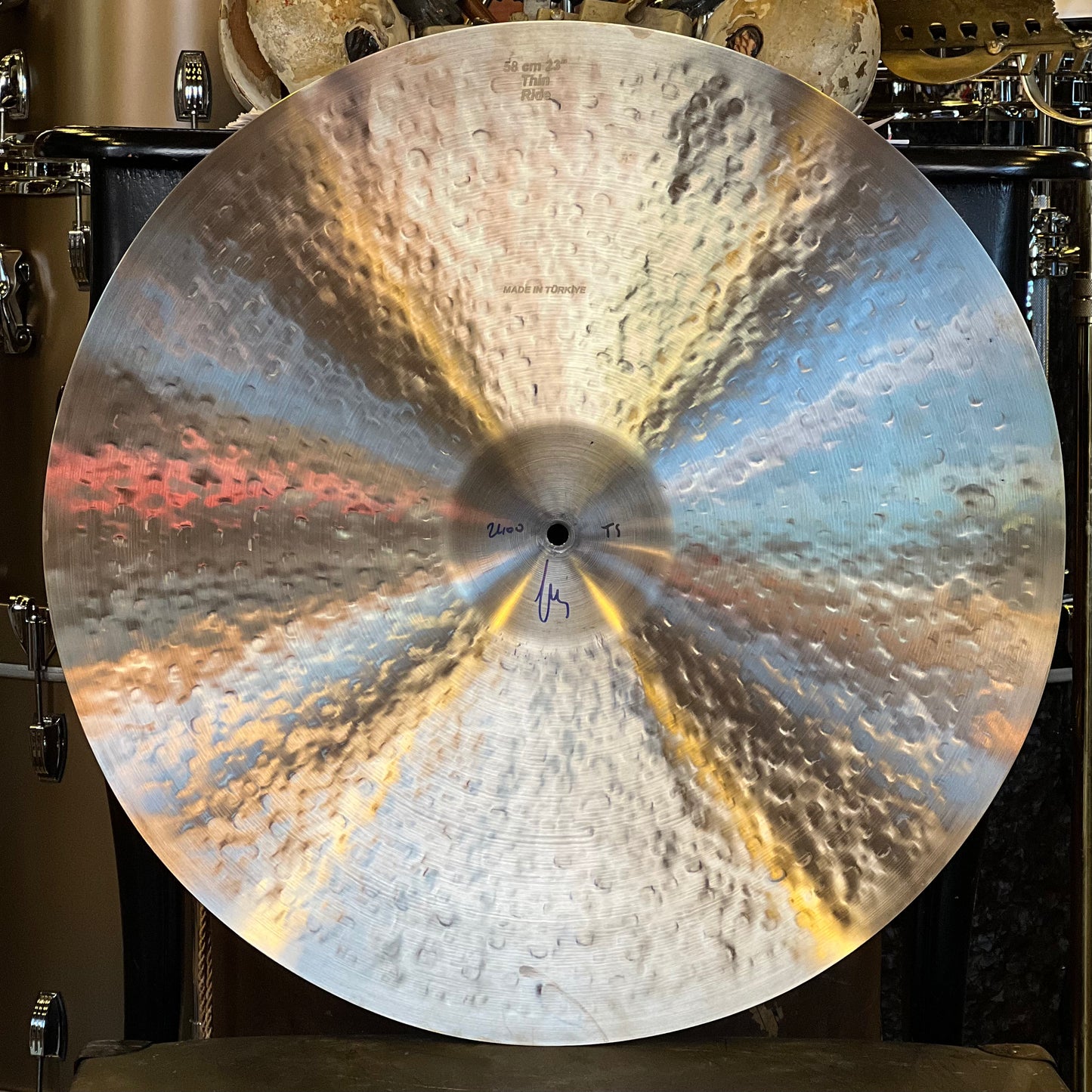 NEW Bosphorus 23" A. Transition Stamp Tribute Ride Cymbal