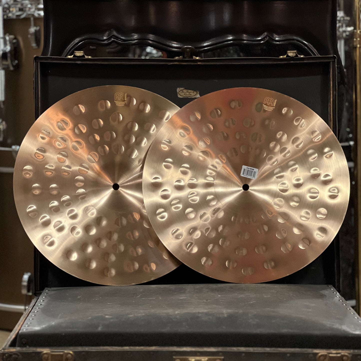 NEW Meinl 15" Pure Alloy Extra Hammered Hi-Hat Cymbals - 1122/1220g