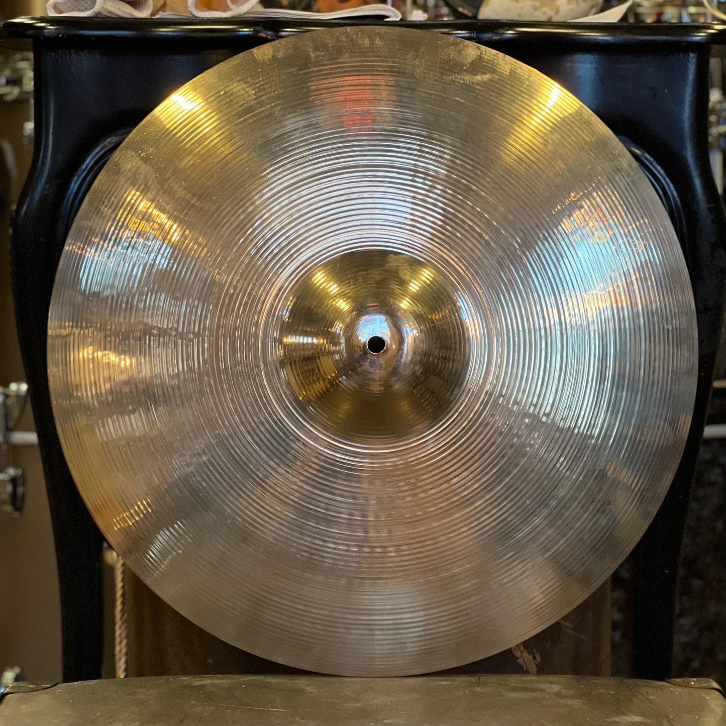 VINTAGE 1980's A. ZIldjian 20" Brilliant Finish Ride Cymbal - 1914g