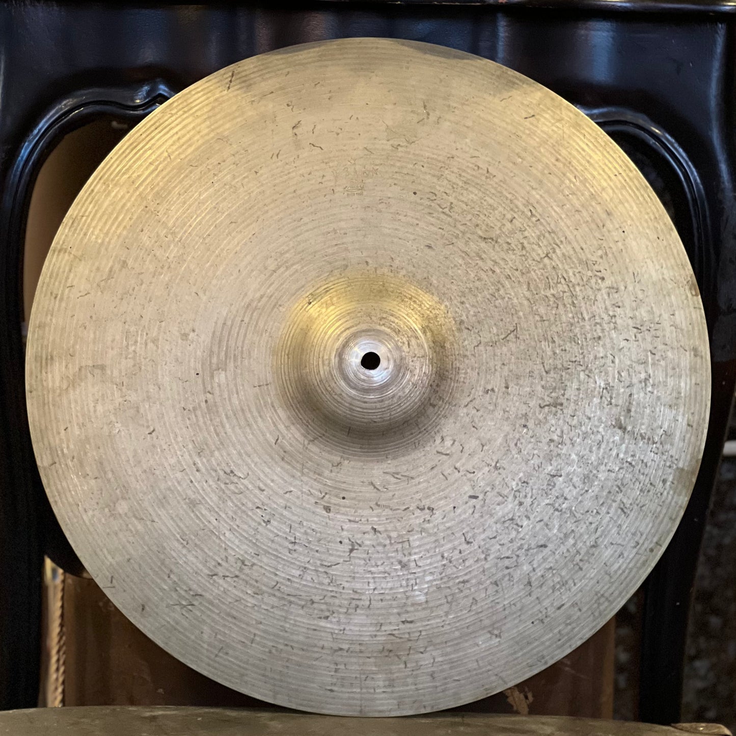 VINTAGE 1960's Ludwig Paiste 19" Crash/Ride Cymbal - 1512g