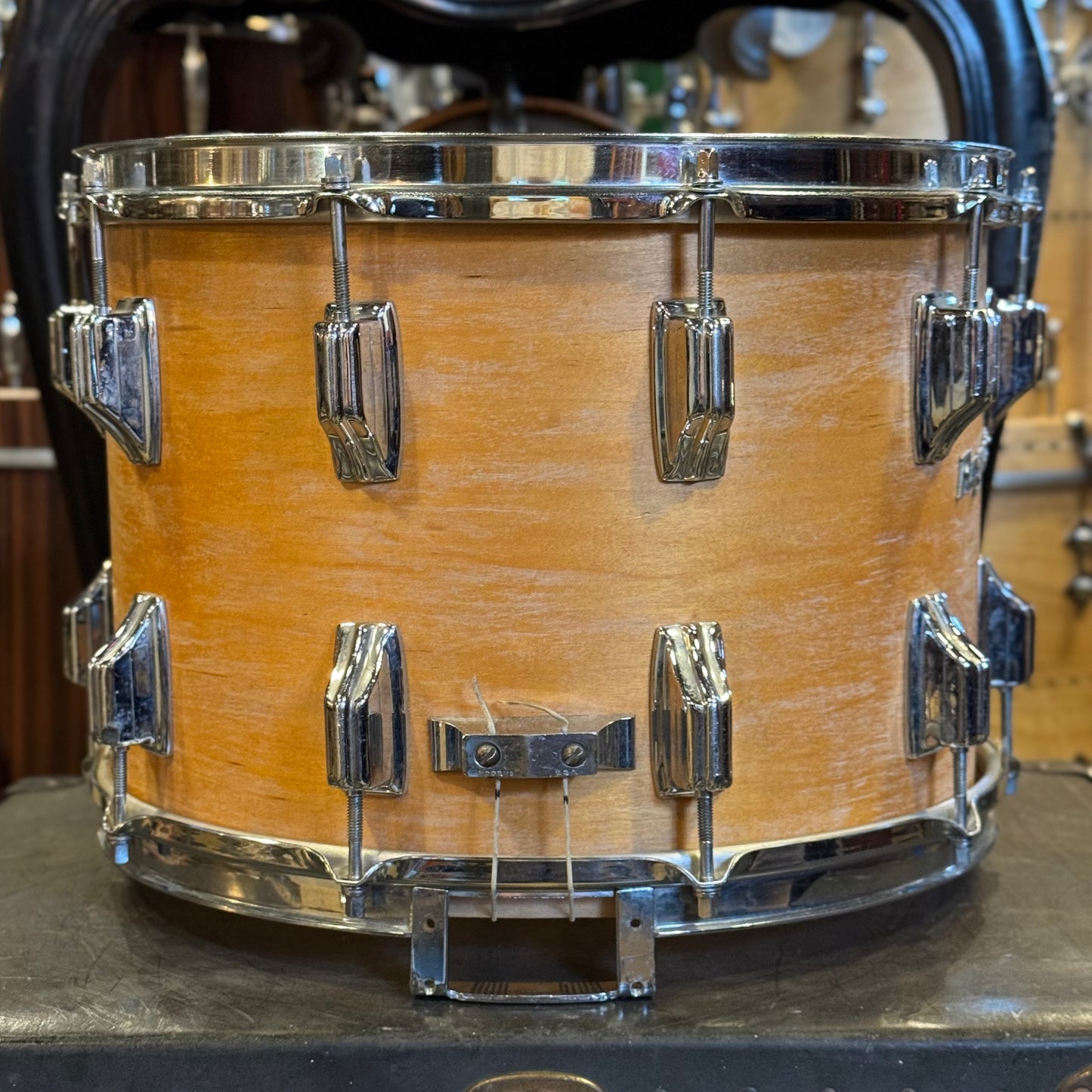 VINTAGE 1960's Rogers 10x14 Refinished Dynasonic in Natural Stain
