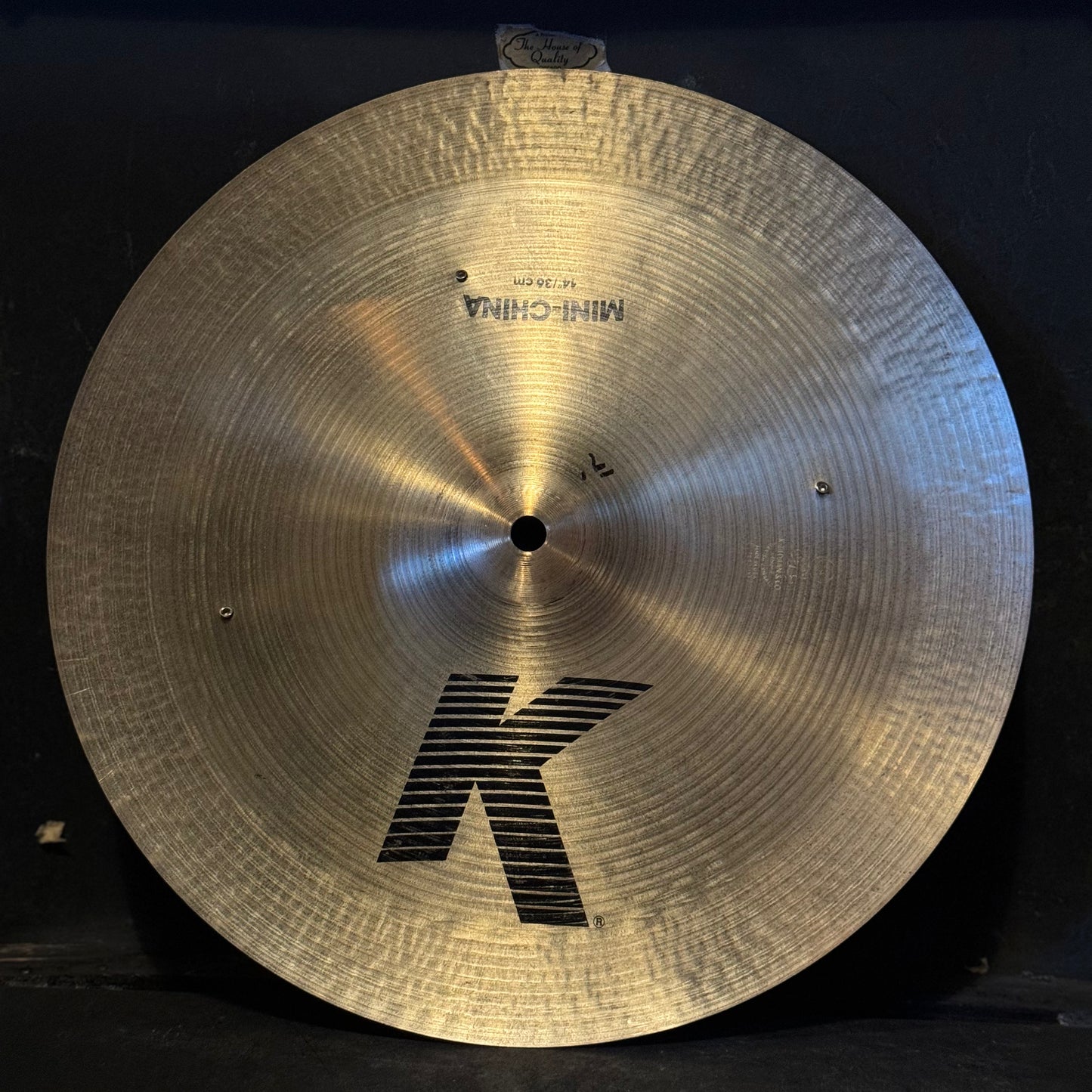 USED Zildjian 14" K. Zildjian Mini-China w/ Three Rivets - 686g