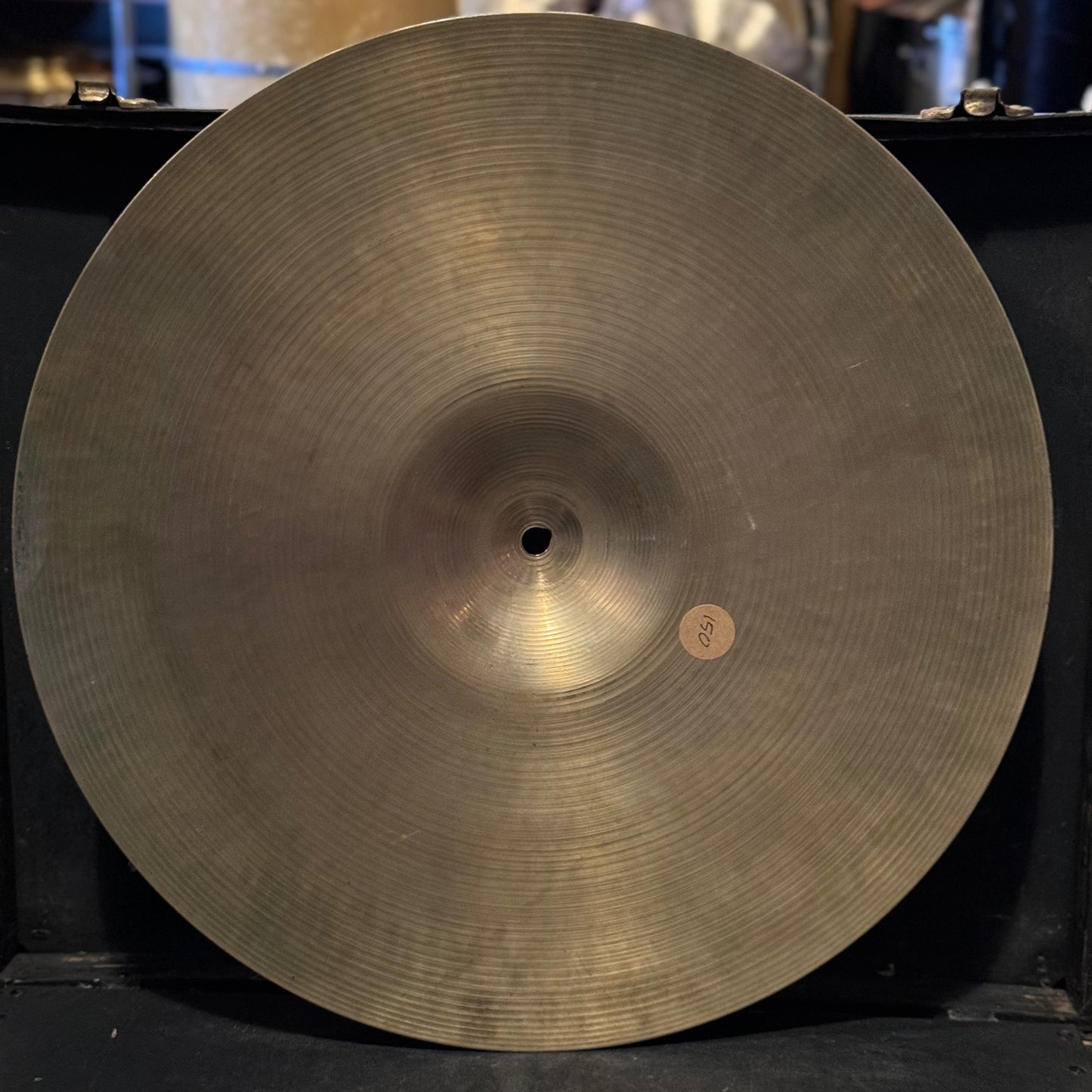 VINTAGE 1960's A. Zildjian 18" Medium-Thin Ride Cymbal - 1990g