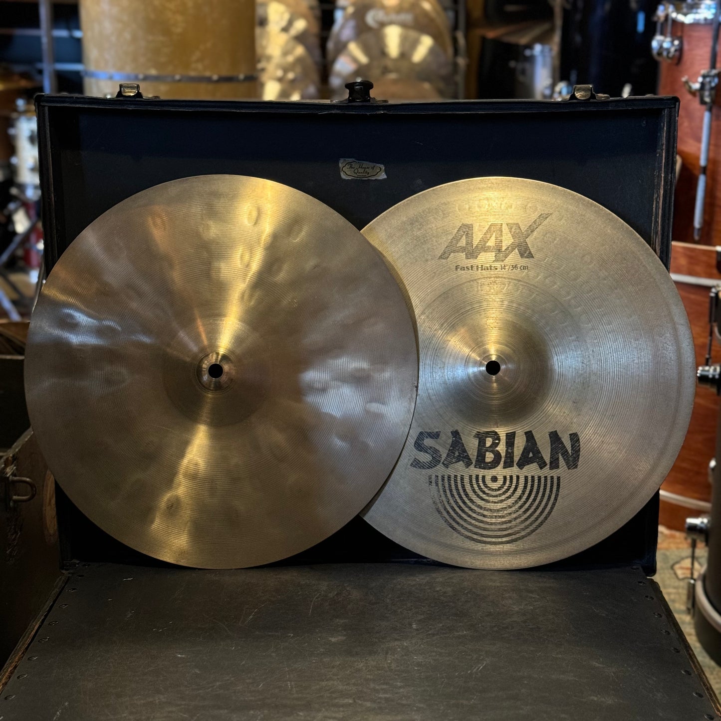 USED Sabian 14" HHX Prototype/AAX Fast Combination Hats - 912/1056g
