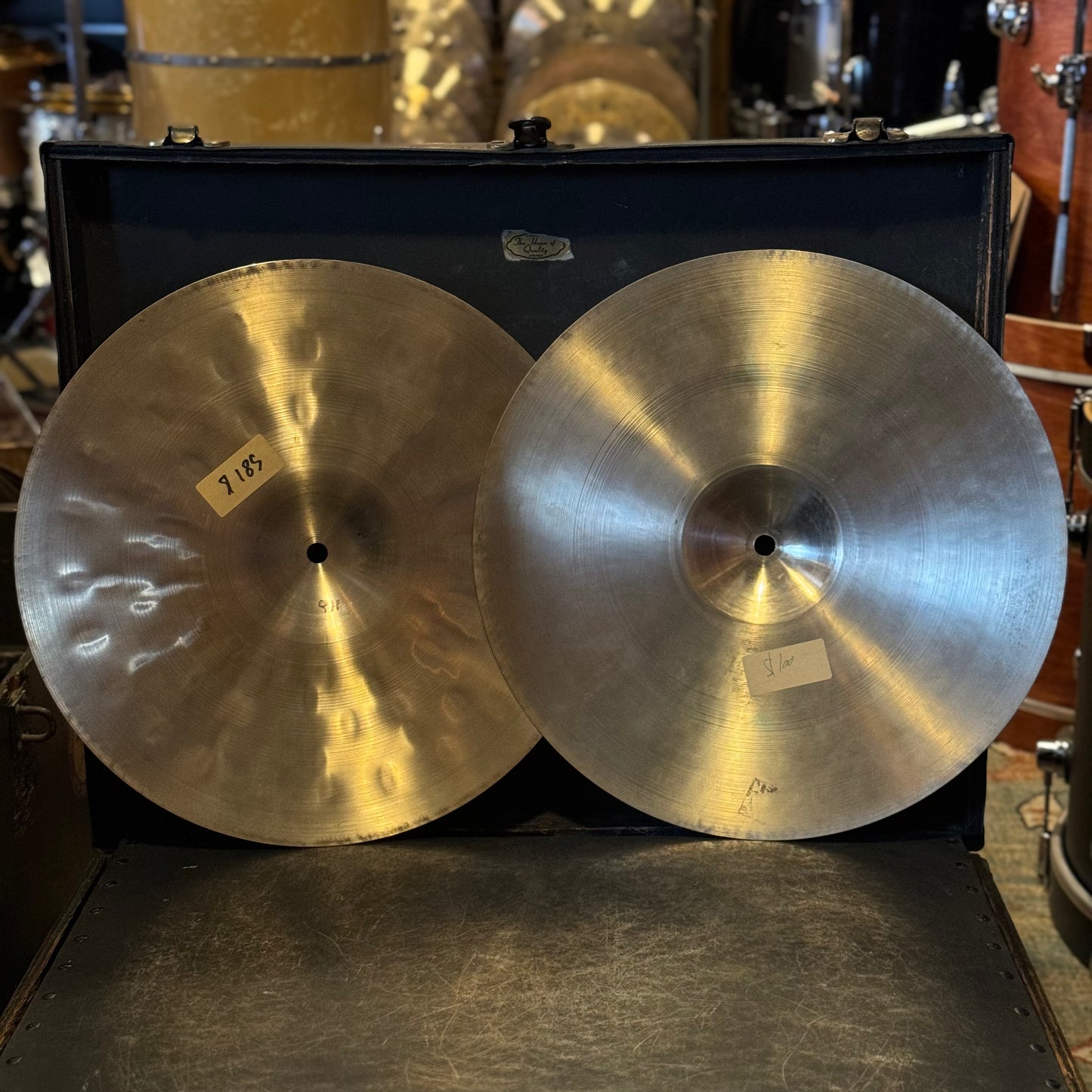 USED Sabian 14" HHX Prototype/AAX Fast Combination Hats - 912/1056g