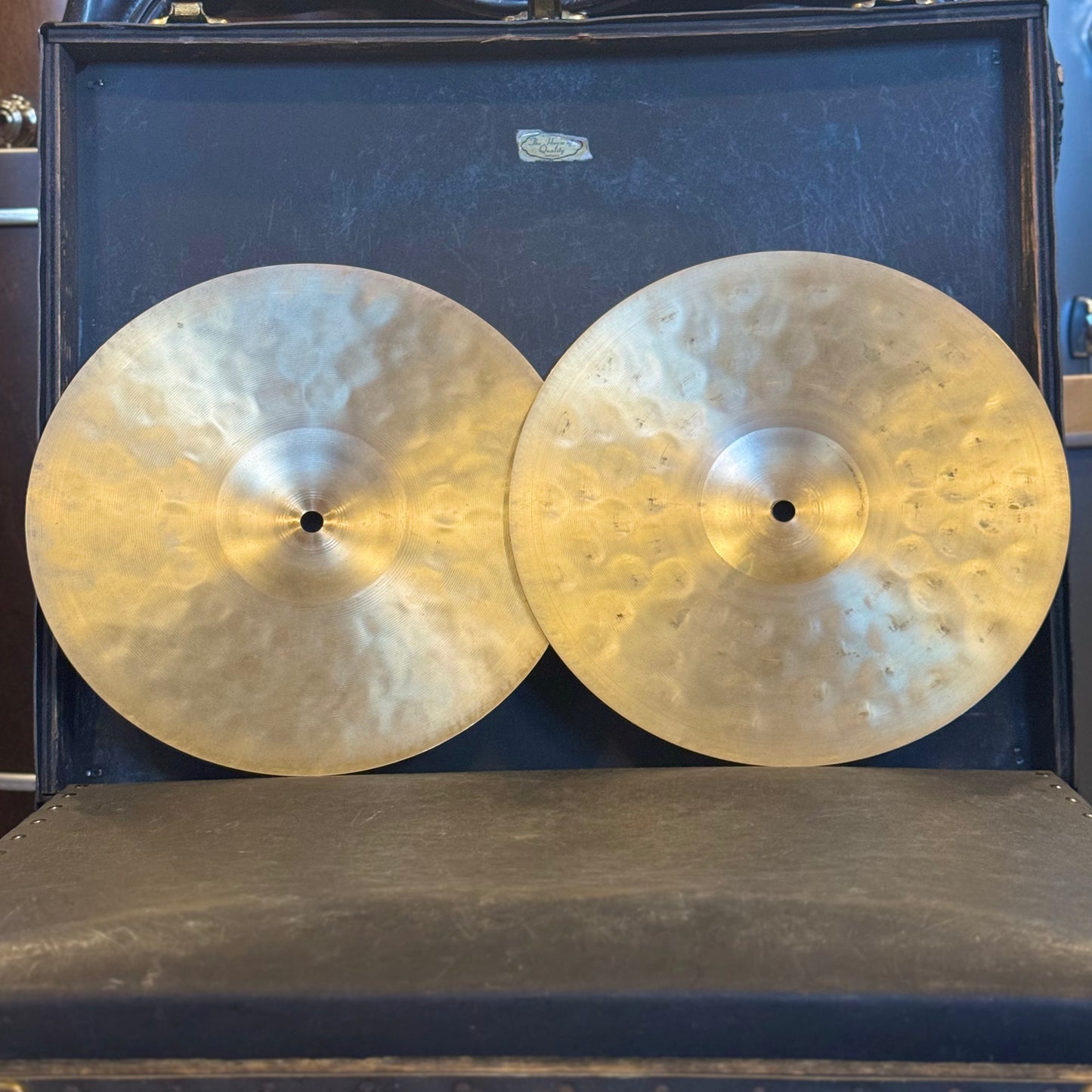USED Zildjian 12" Remix Hi-Hats - 714/944g