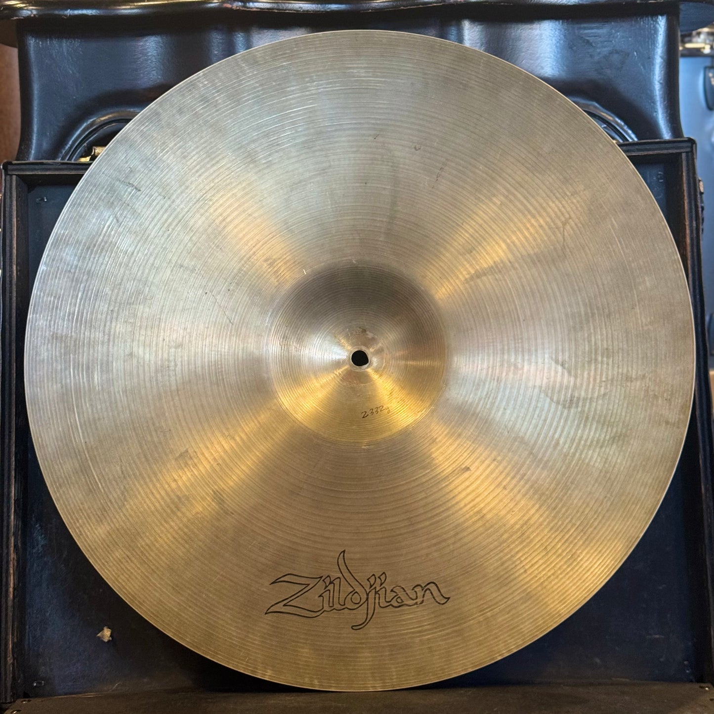 VINTAGE 1970's A. Zildjian 20" Hollow Logo Ride - 2332g