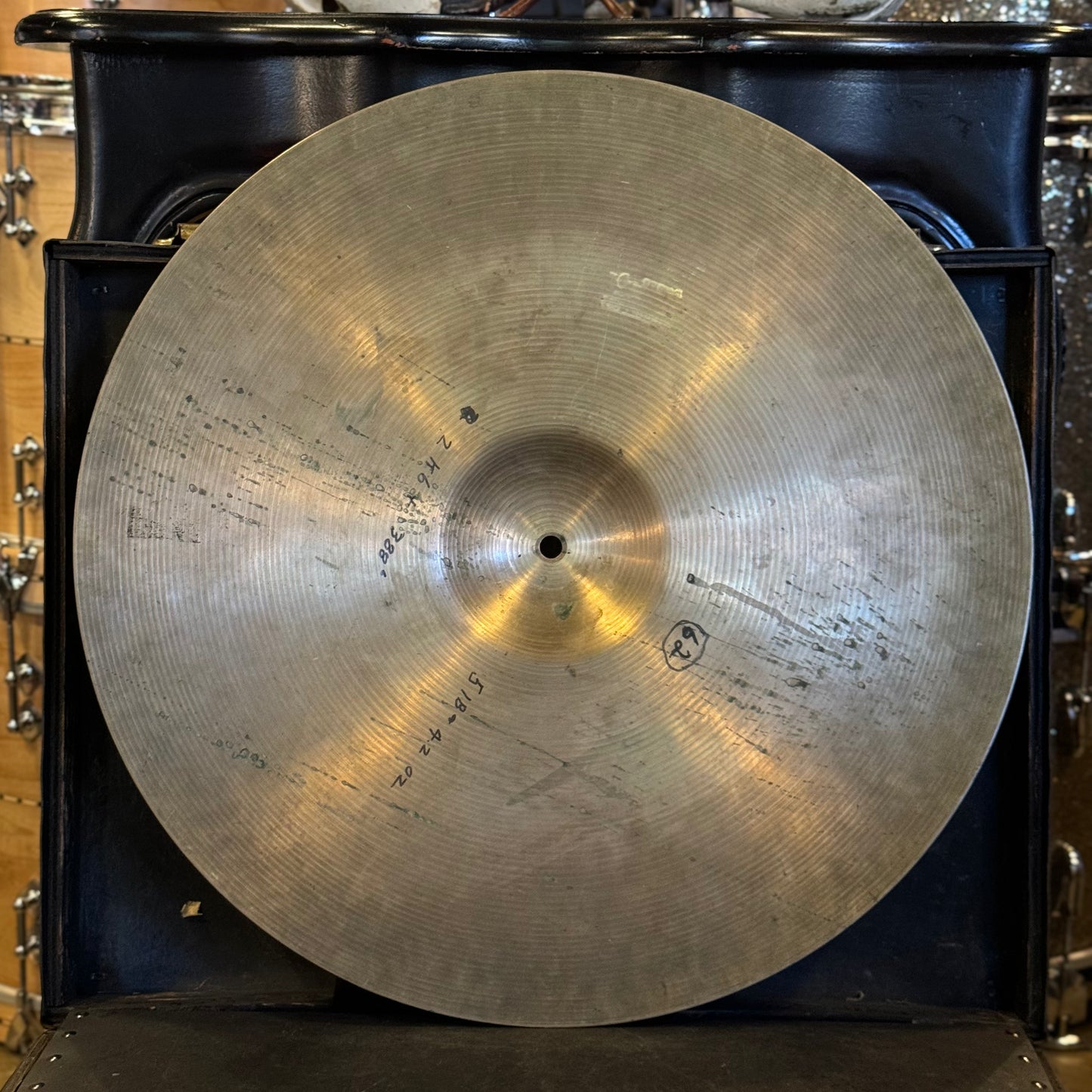 VINTAGE 1960's Paiste 20" Formula 602 Ride Cymbal - 2388g