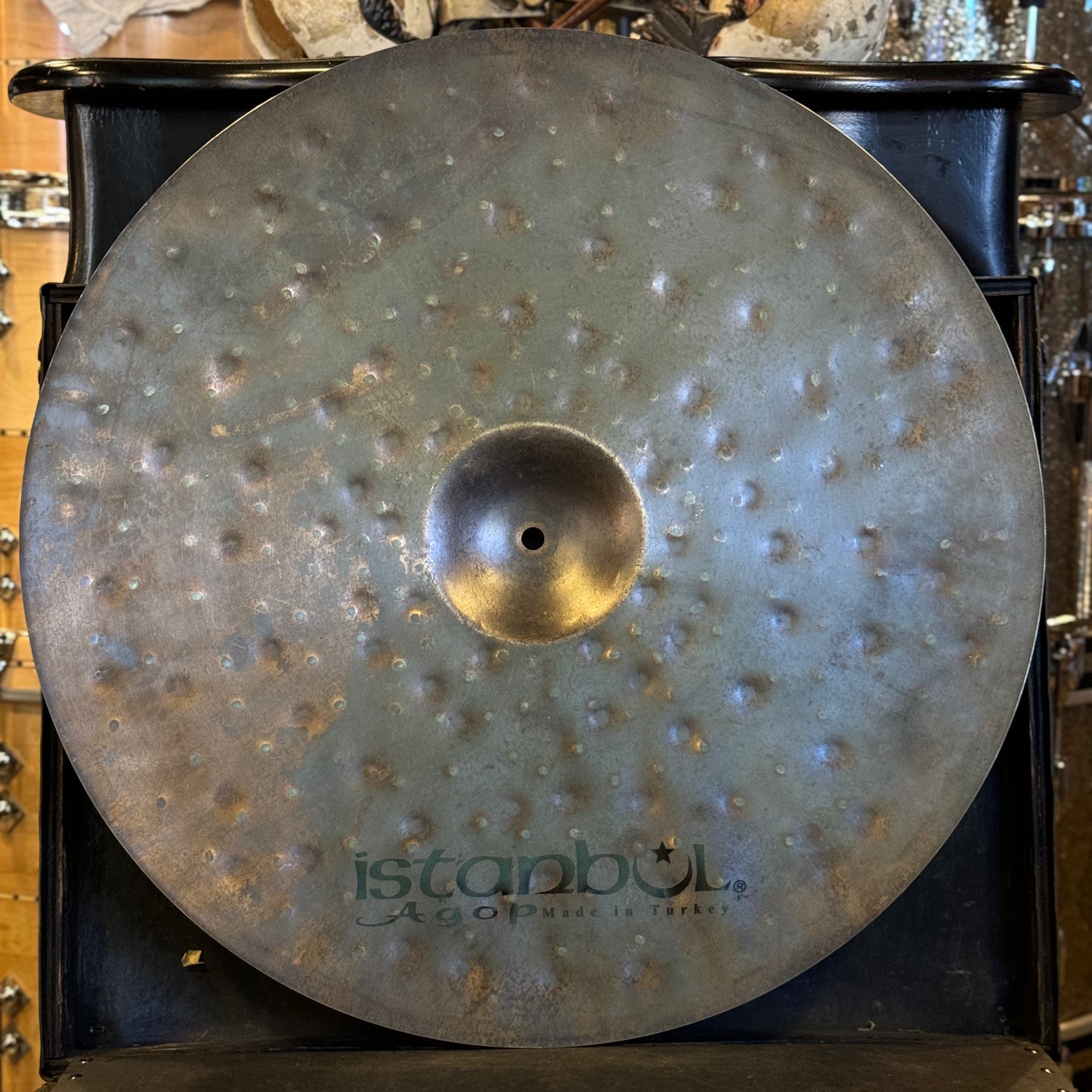 NEW Istanbul Agop 22" Xist Dry Dark Crash Cymbal - 1692g
