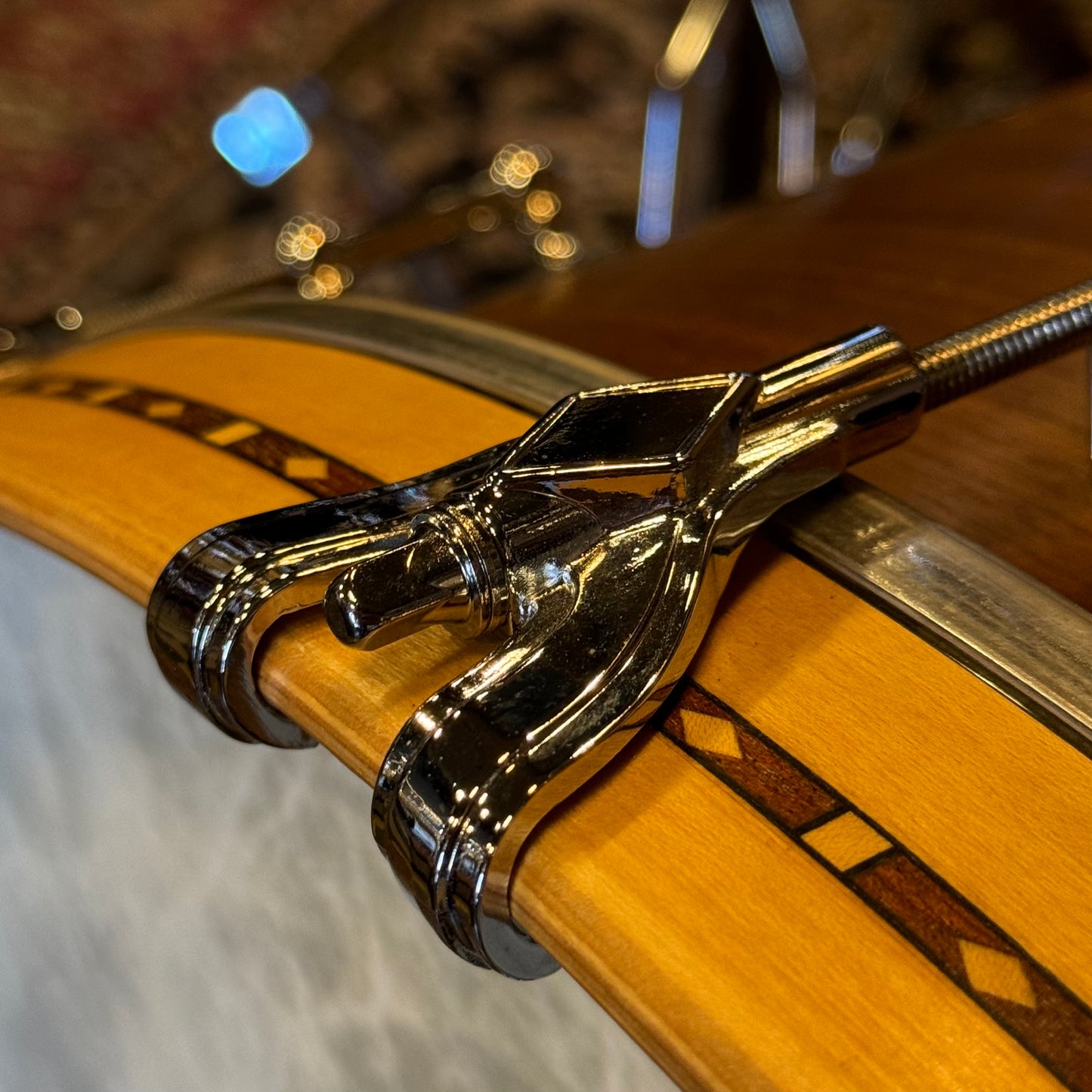 USED 2016 Craviotto Custom Shop Stacked Walnut/Cherry/Walnut Drum Set w/ Dual Walnut inlay- 16x22, 8x10, 10x12, 12x14, 14x16