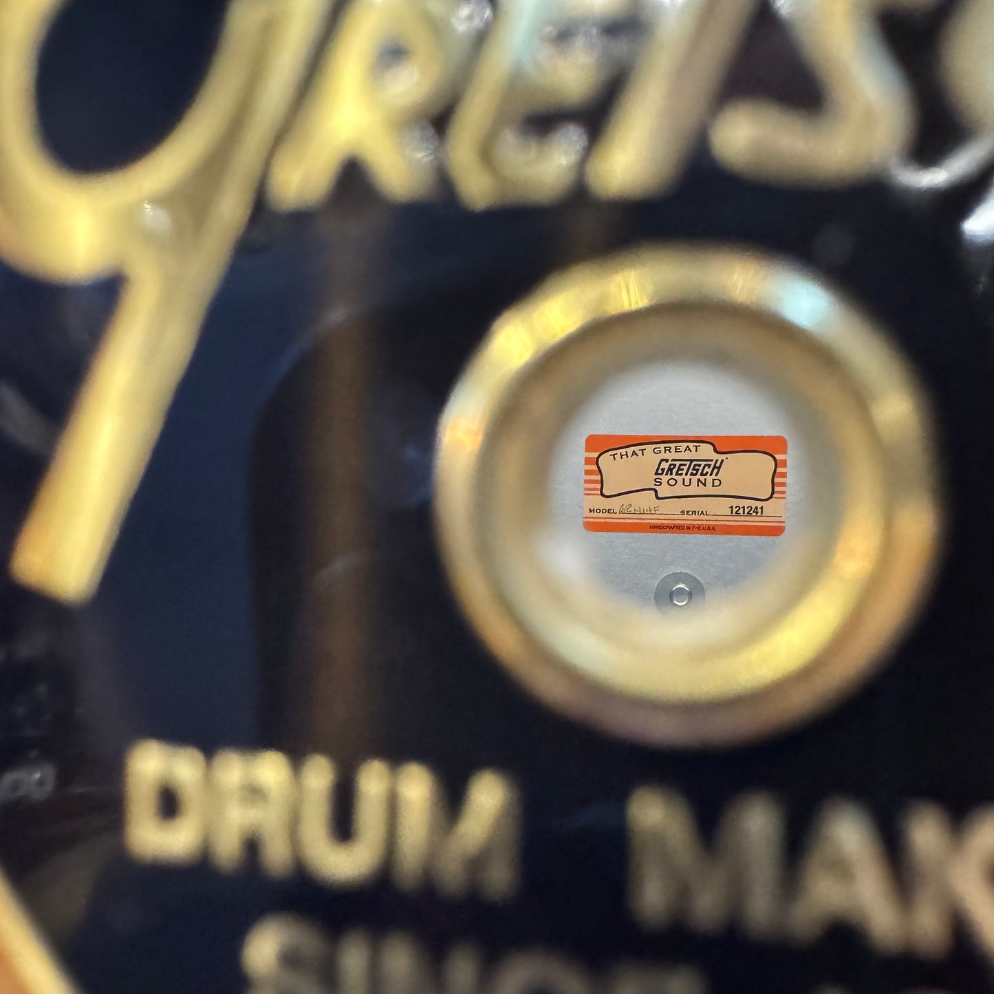 (Custom Order) Gretsch USA Custom in Satin Classic Maple w/ Stop Sign Badges