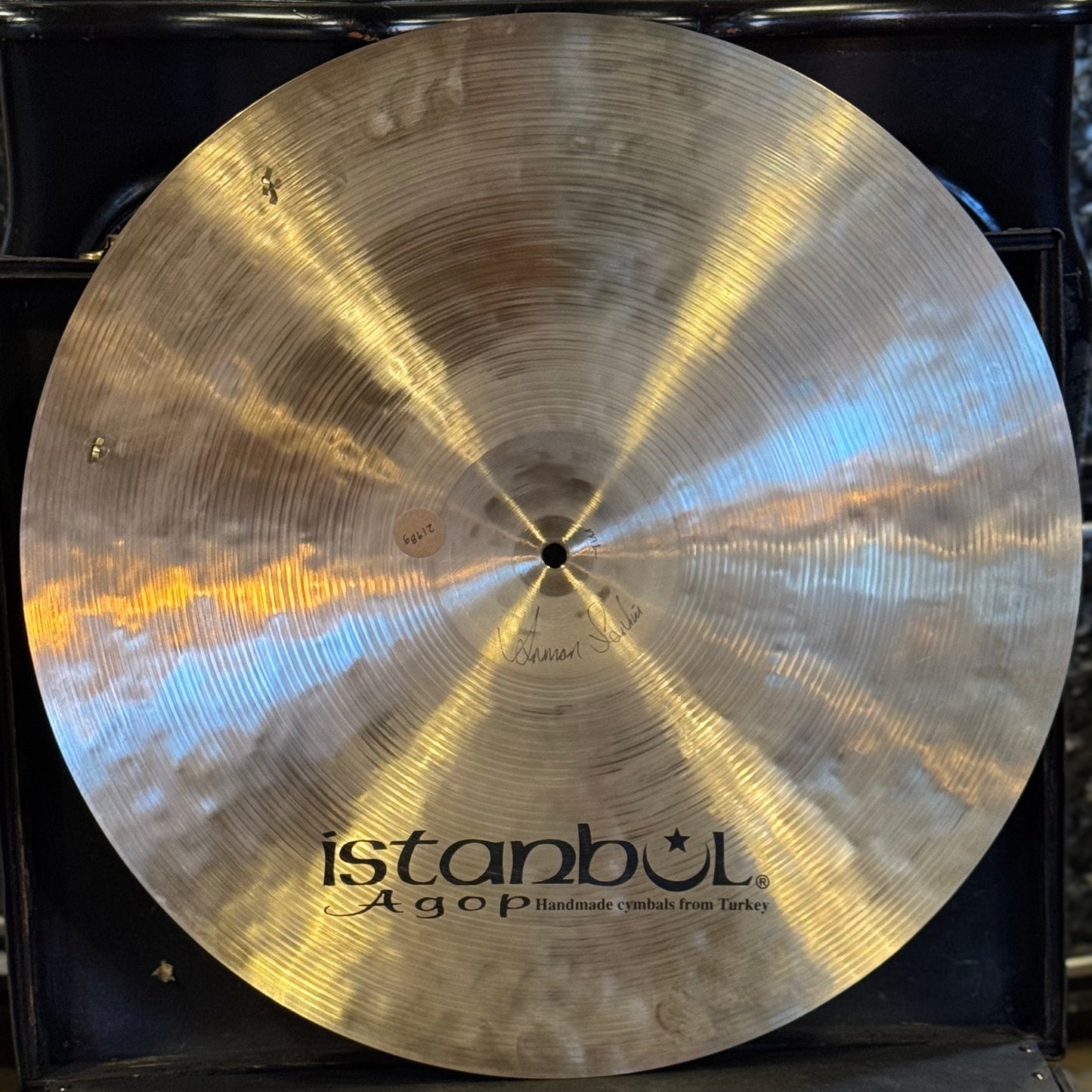 USED Istanbul Agop 21" Mel Lewis Ride - 2198g